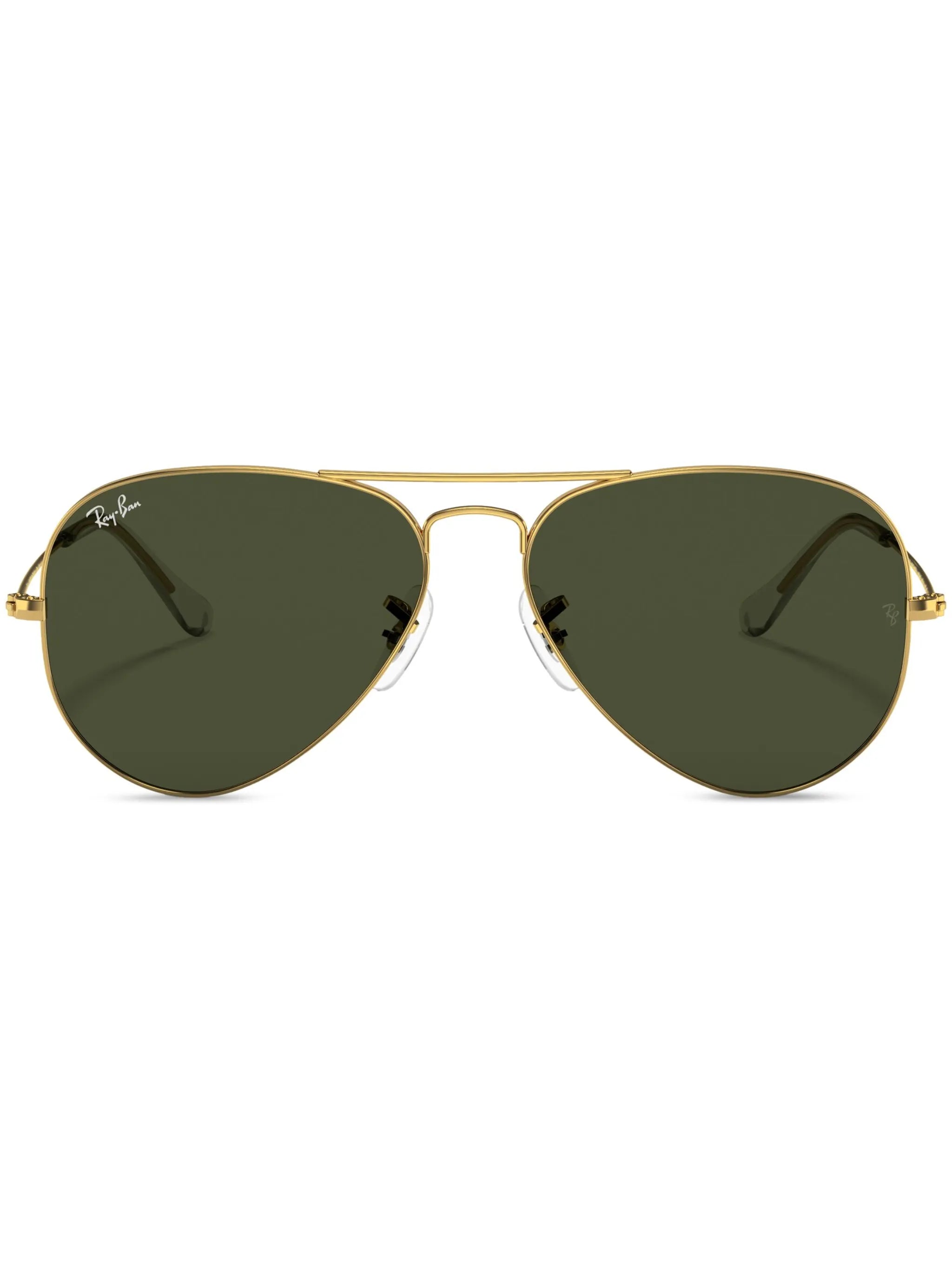 aviator-frame sunglasses