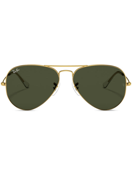aviator-frame sunglasses