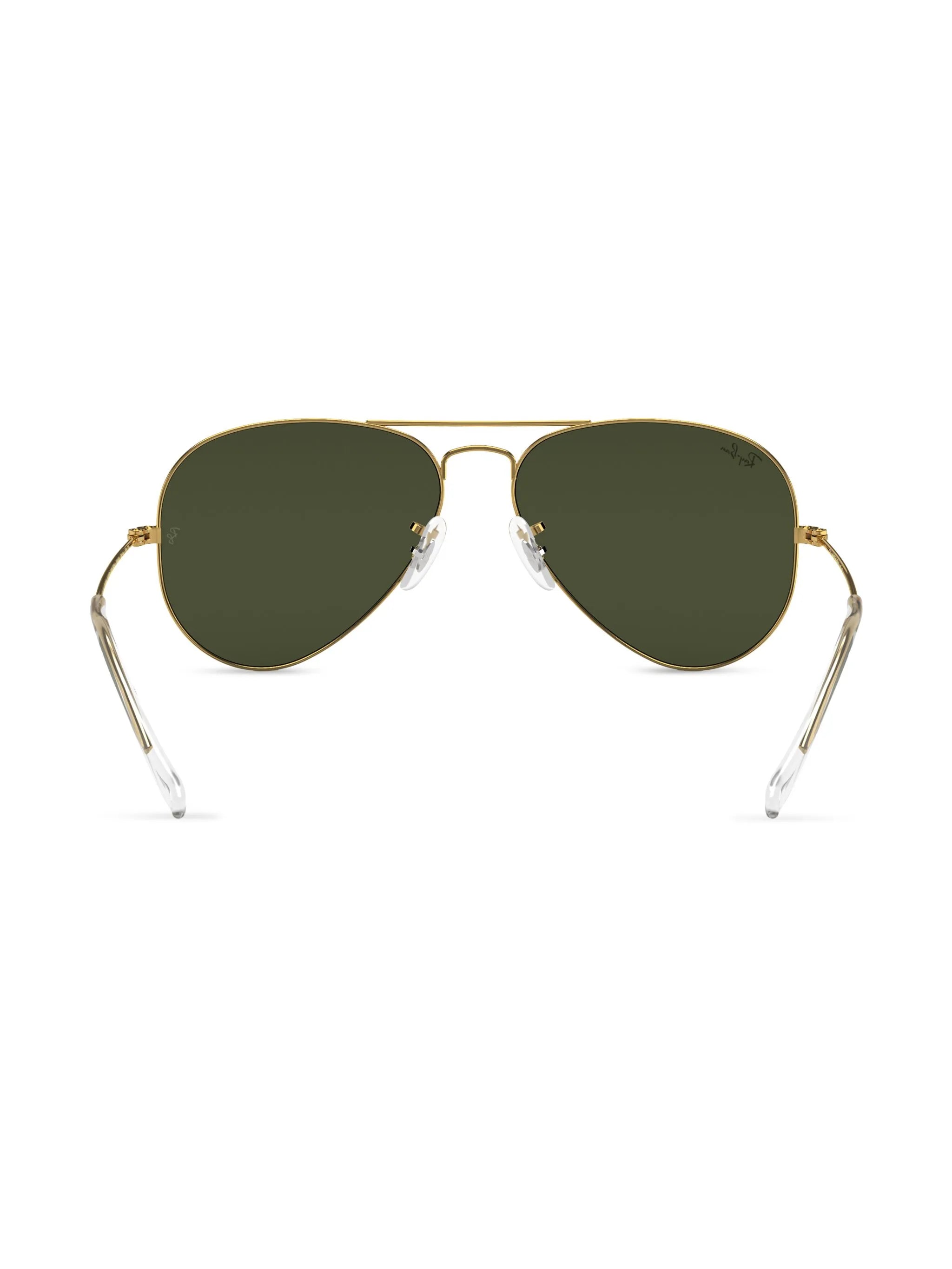 aviator-frame sunglasses