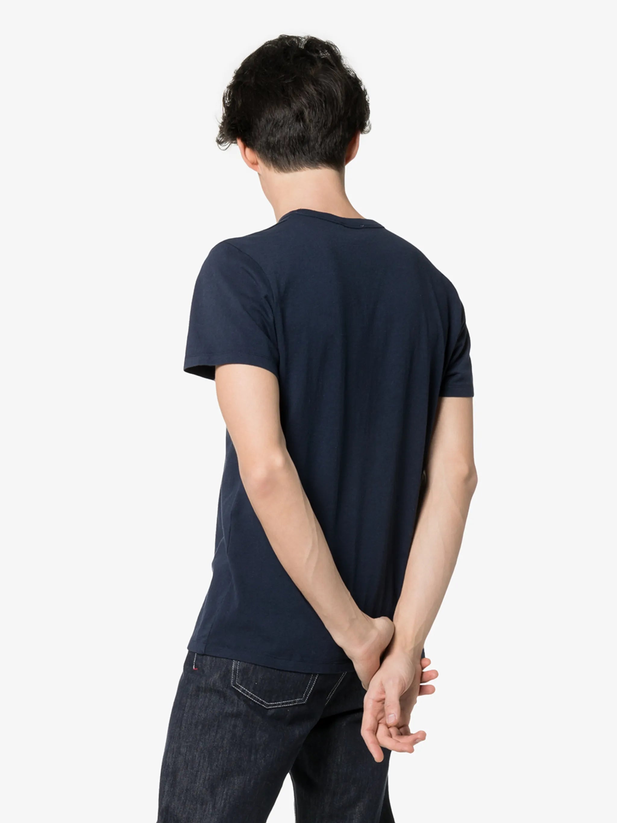 fox-patch cotton T-shirt