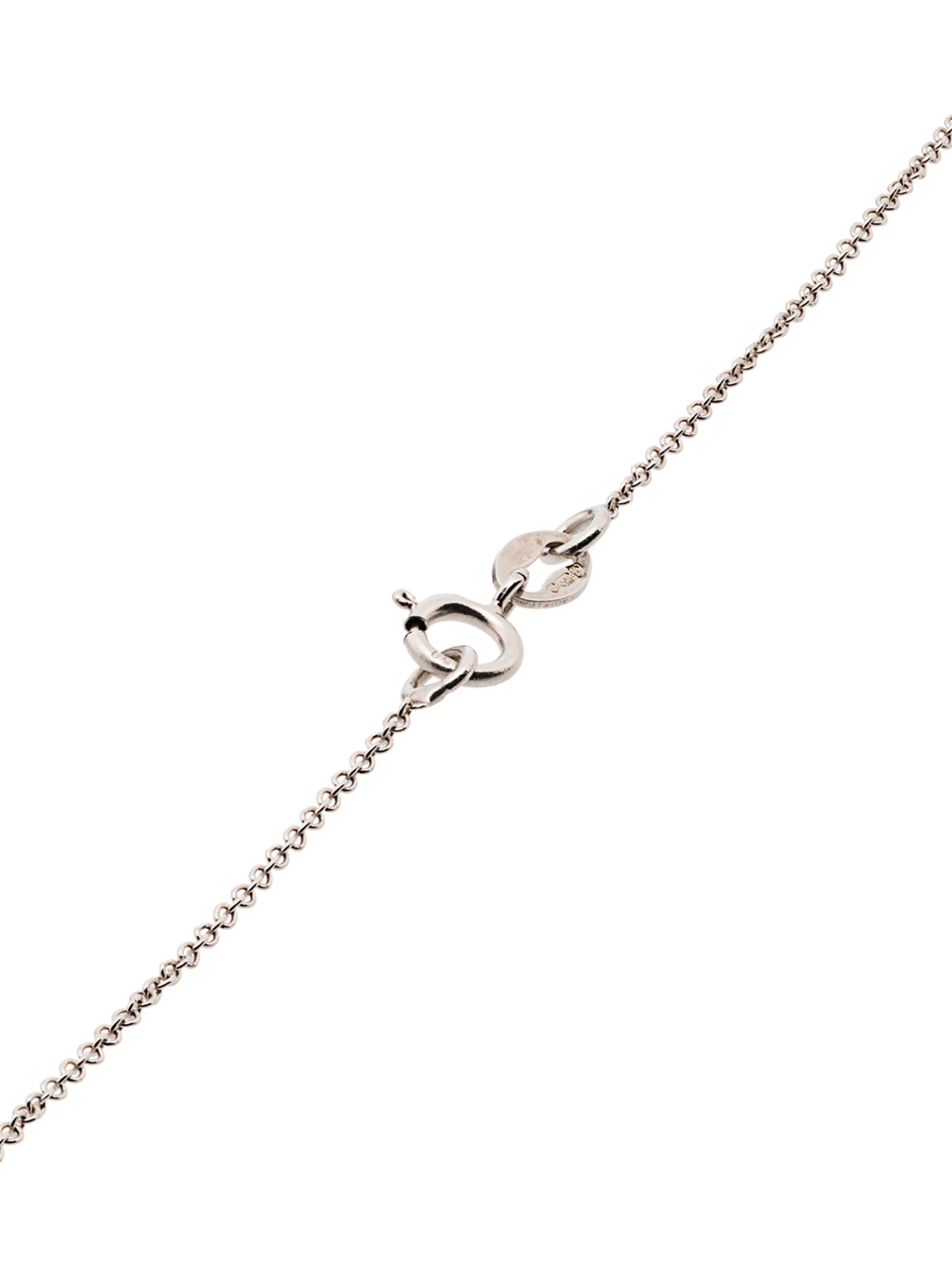 mini circular pendant necklace