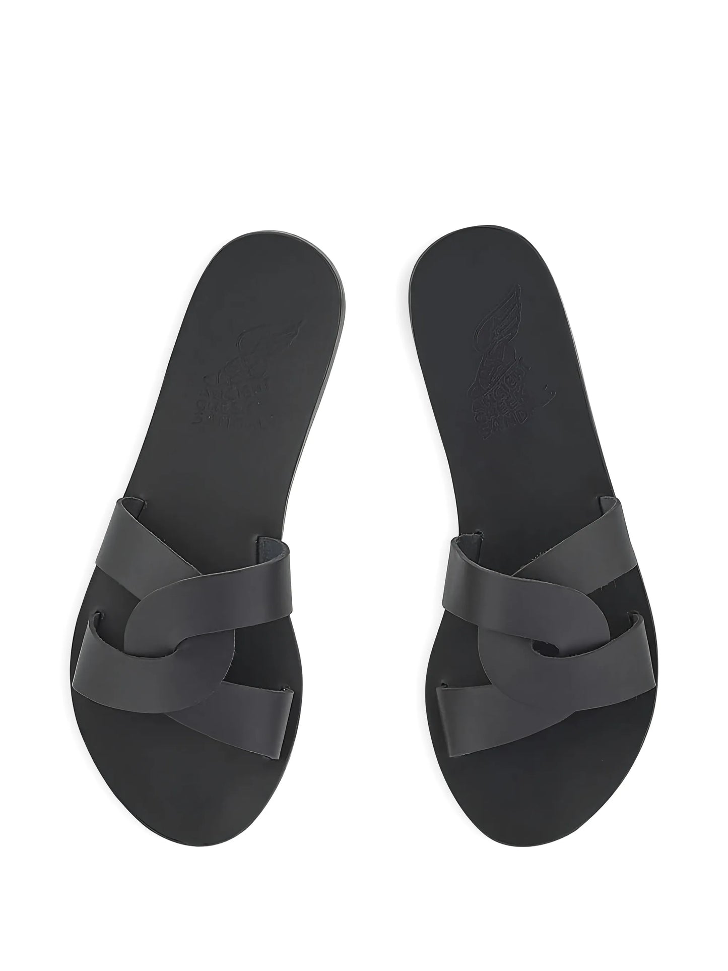 Desmos crossover leather sandals