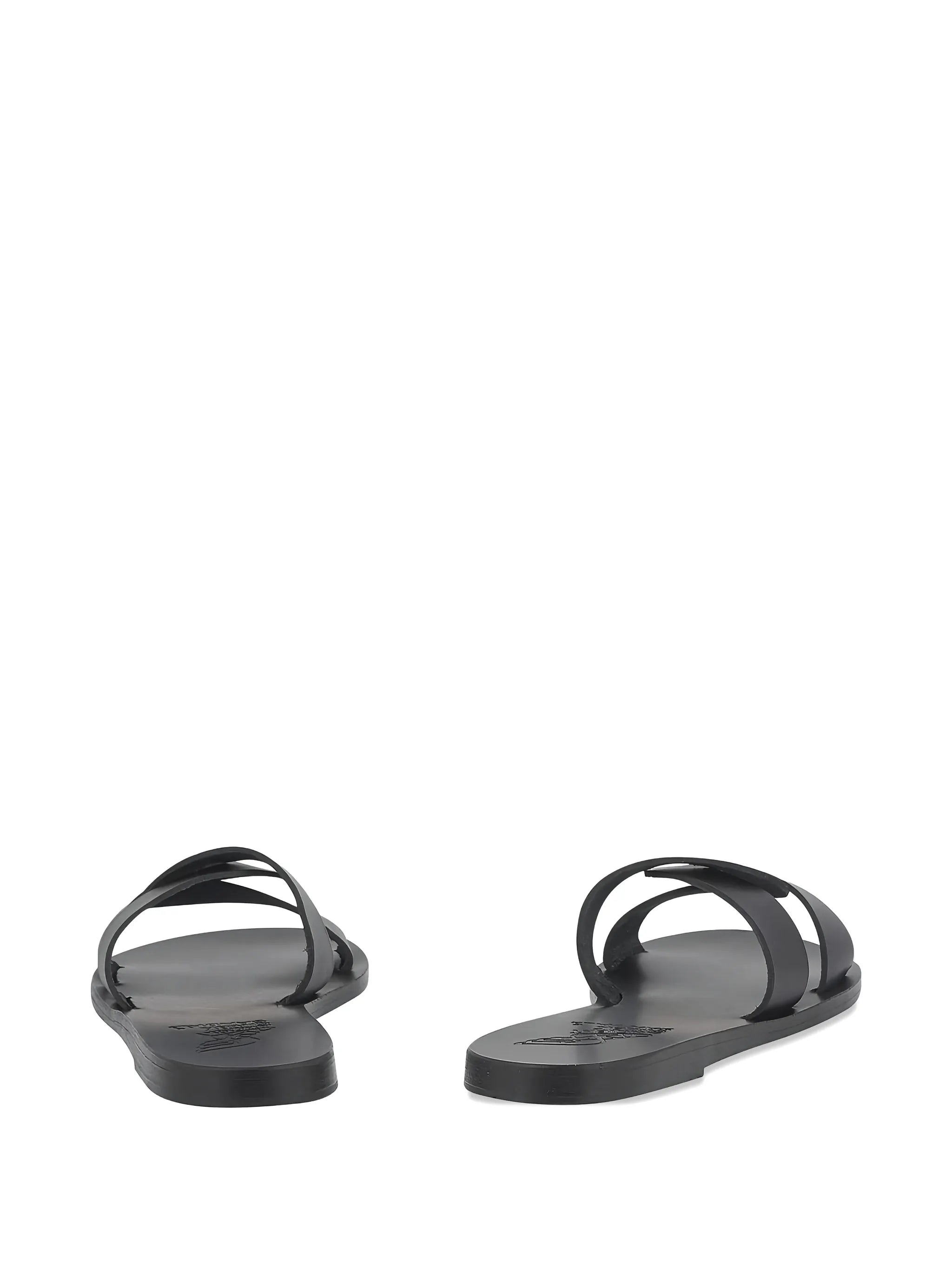 Desmos crossover leather sandals
