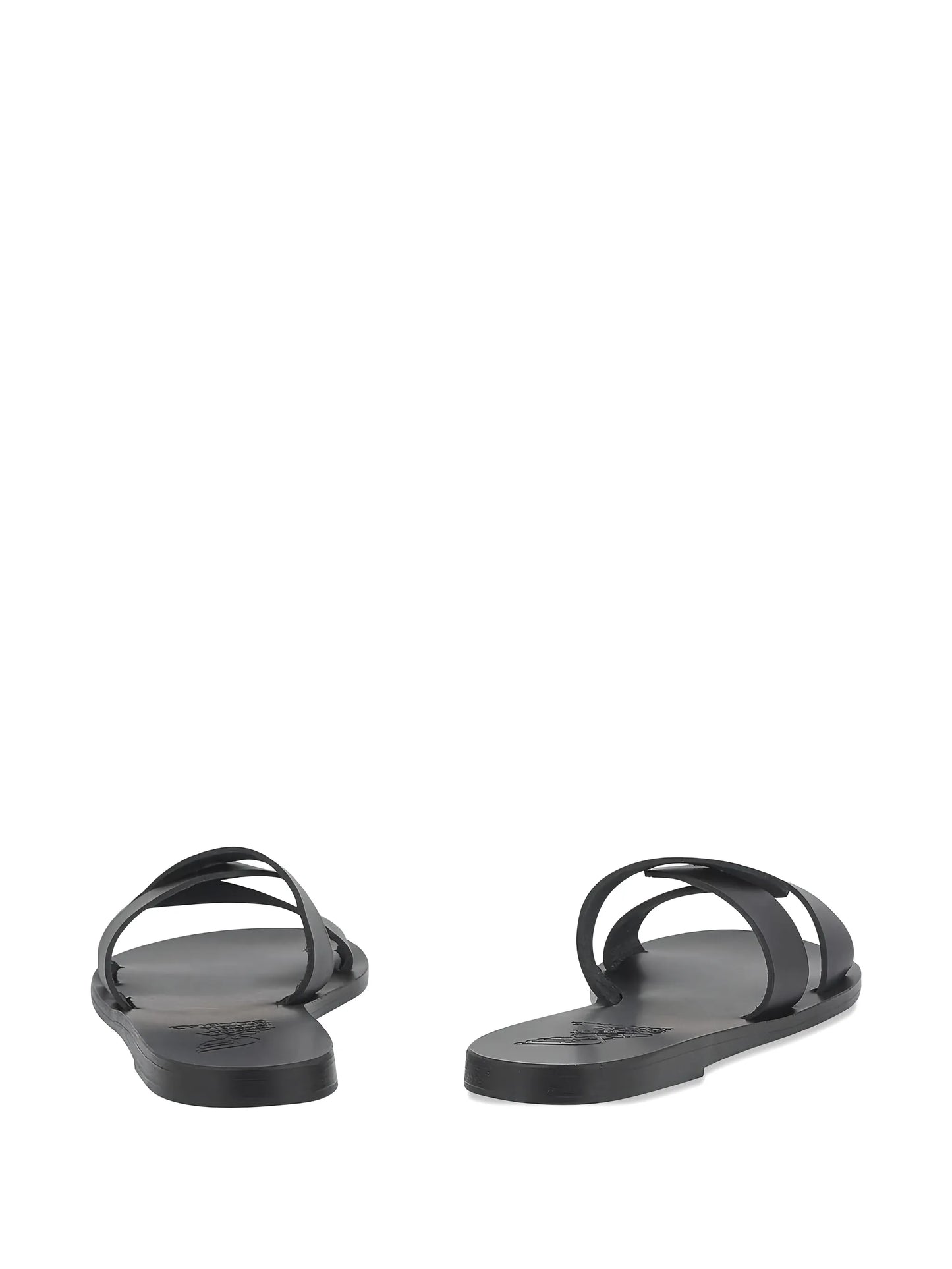 Desmos crossover leather sandals