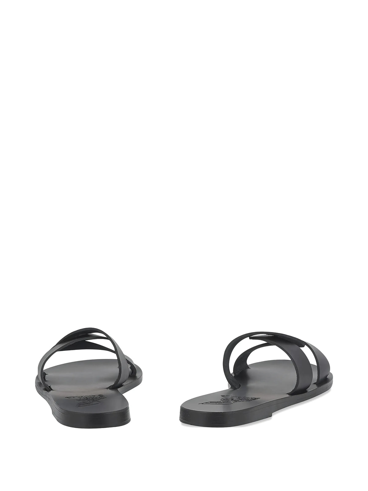 Desmos crossover leather sandals