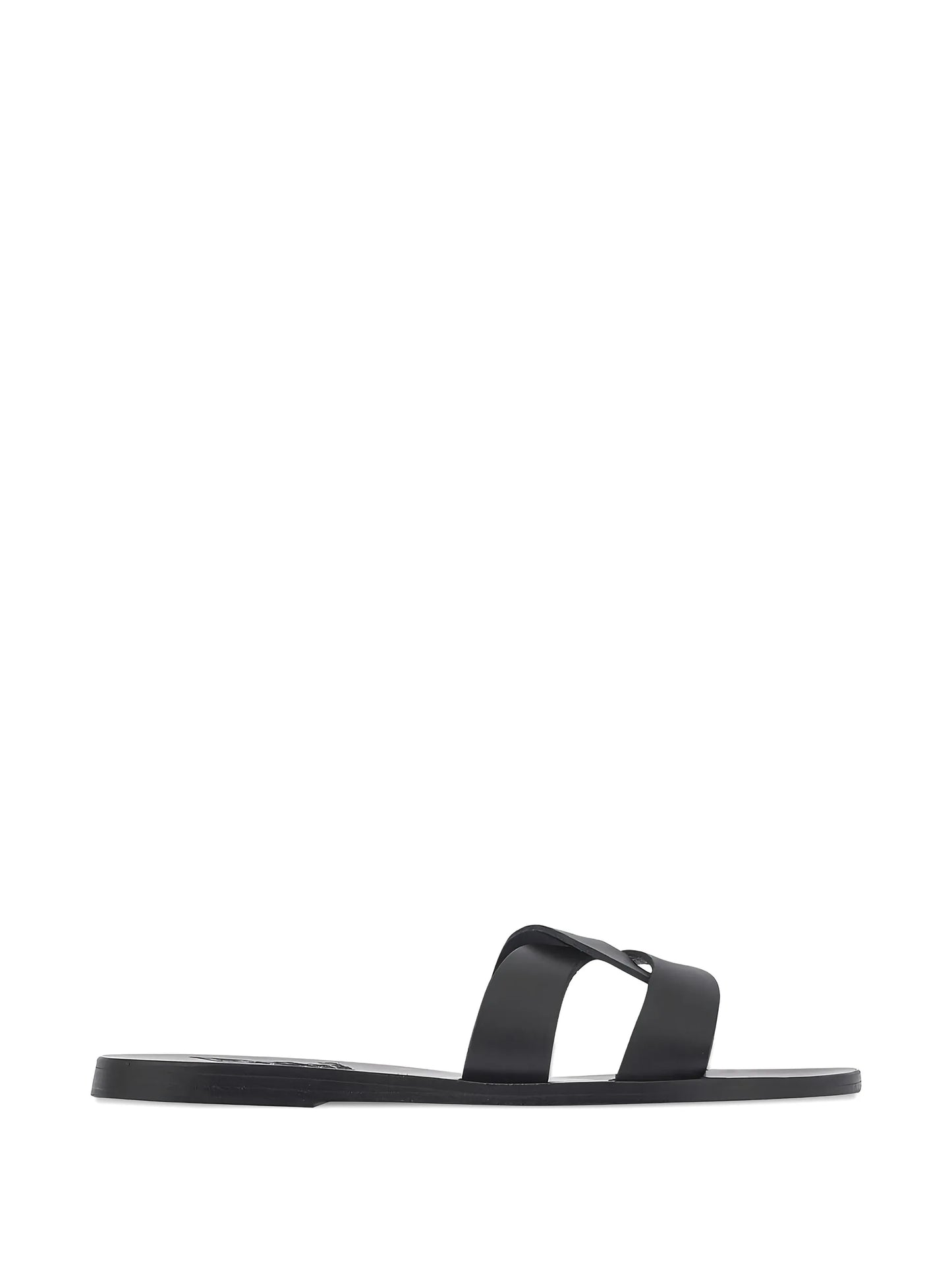 Desmos crossover leather sandals
