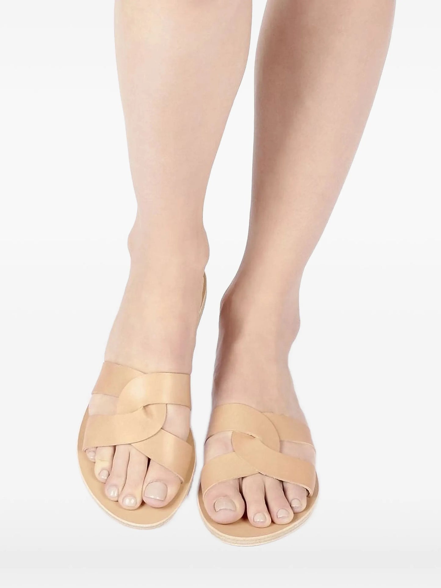 Desmos leather sandals