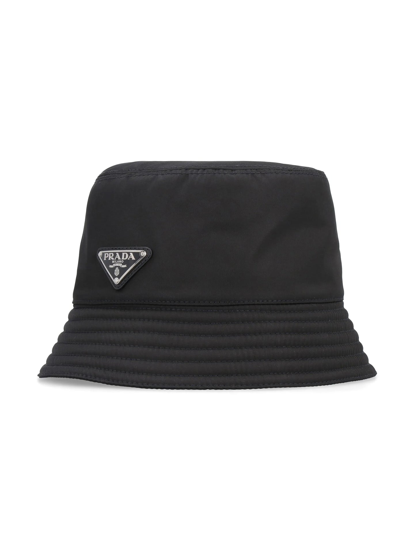 triangle-logo bucket hat