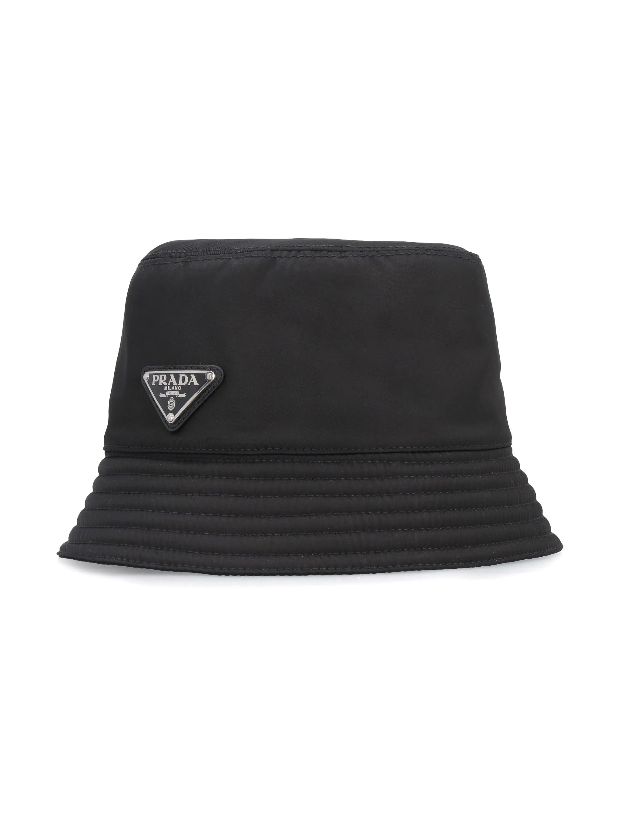 triangle-logo bucket hat