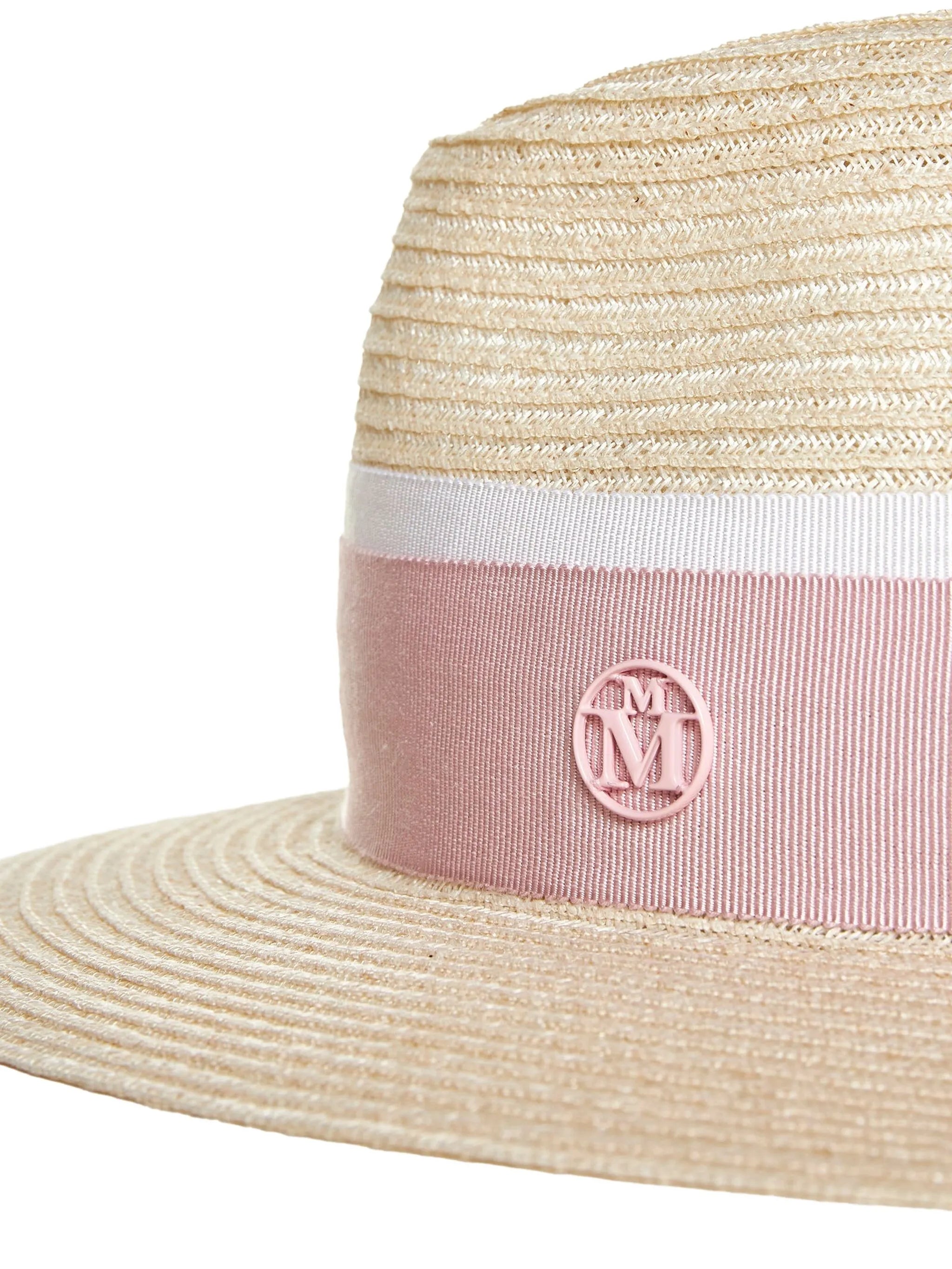 André straw Fedora hat