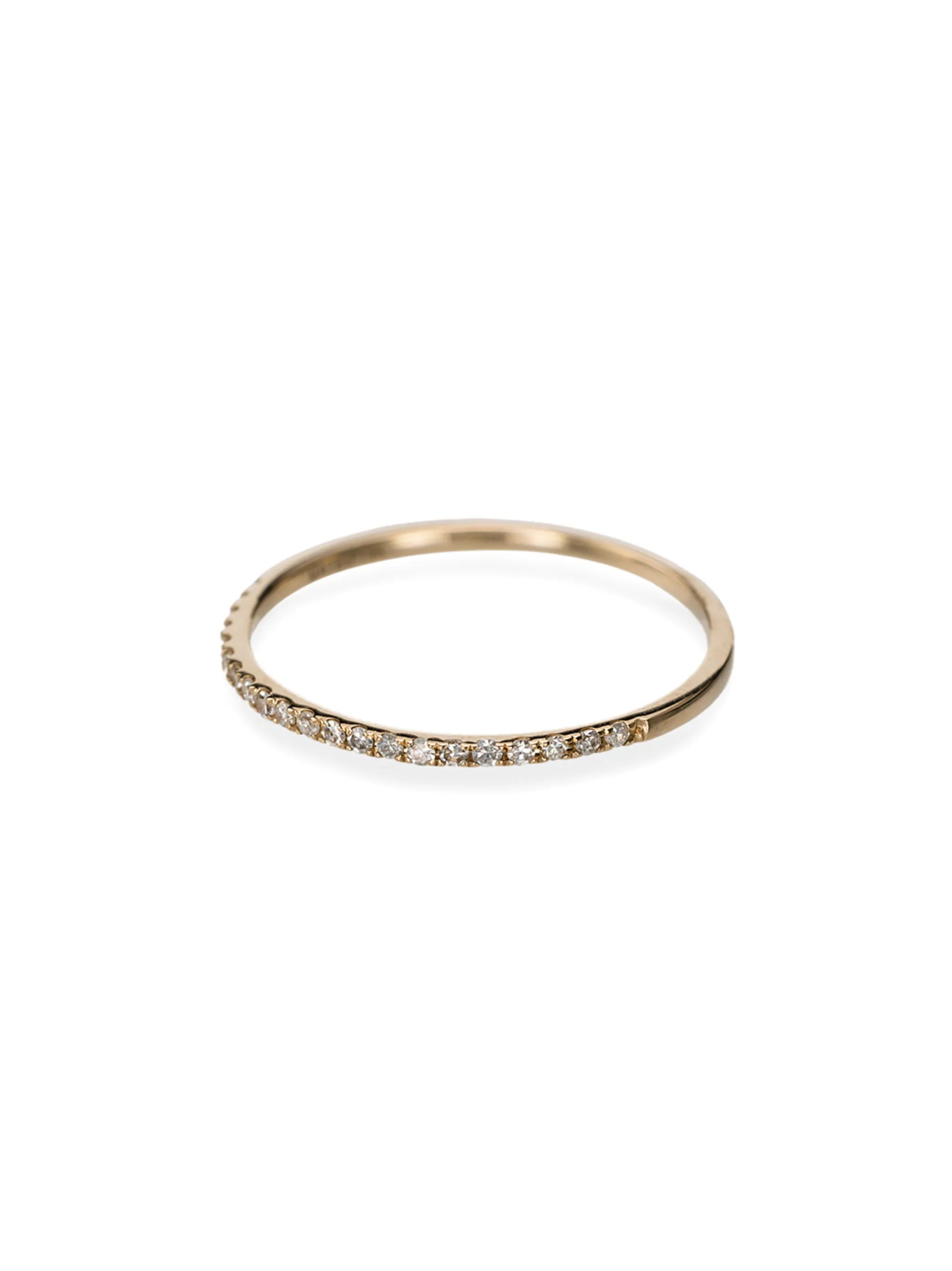 diamond embellished ring