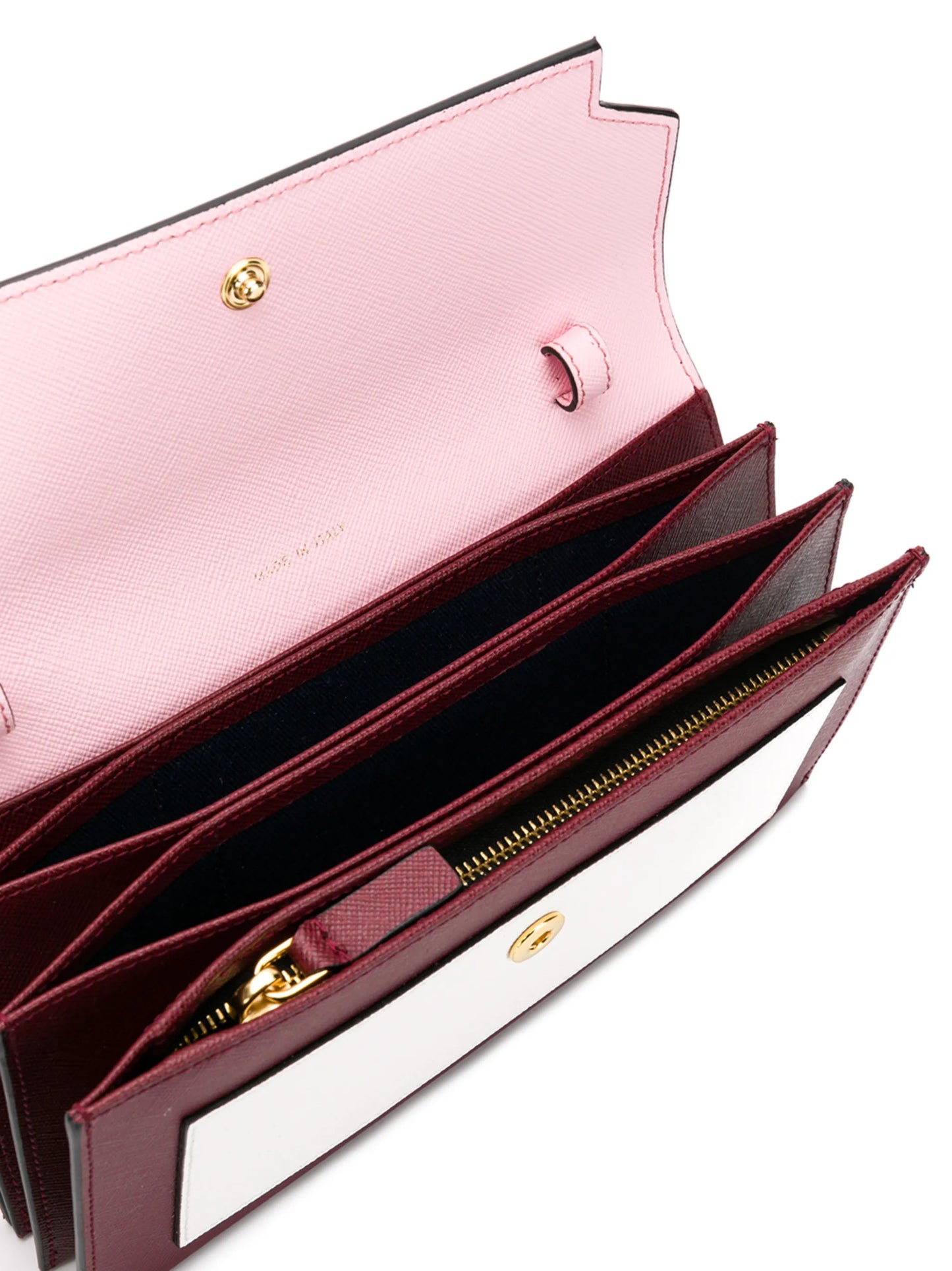 colour-block wallet