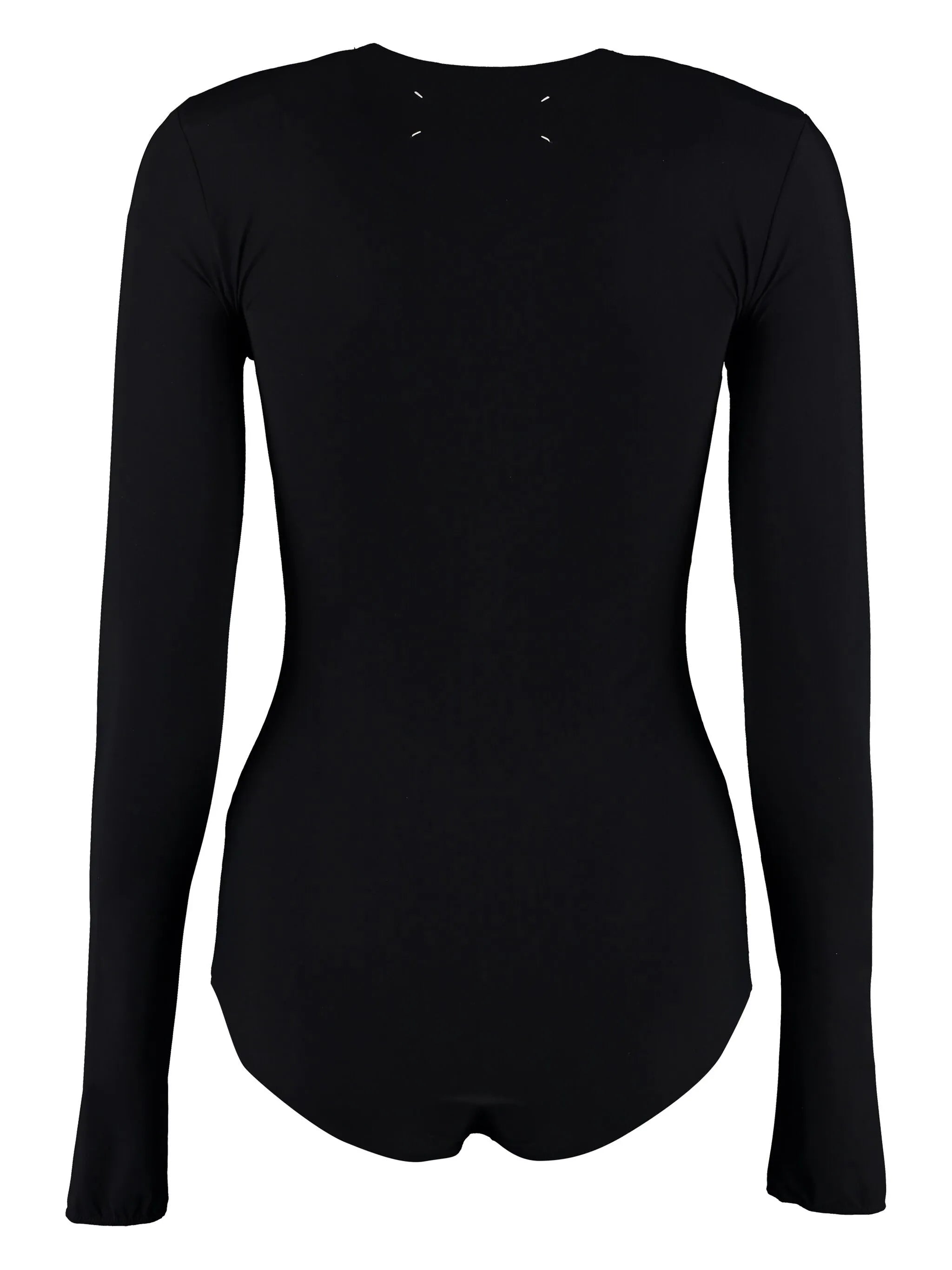 round-neck jersey bodysuit