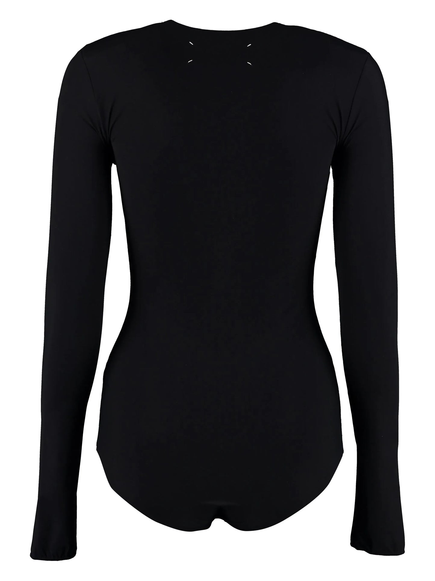 round-neck jersey bodysuit