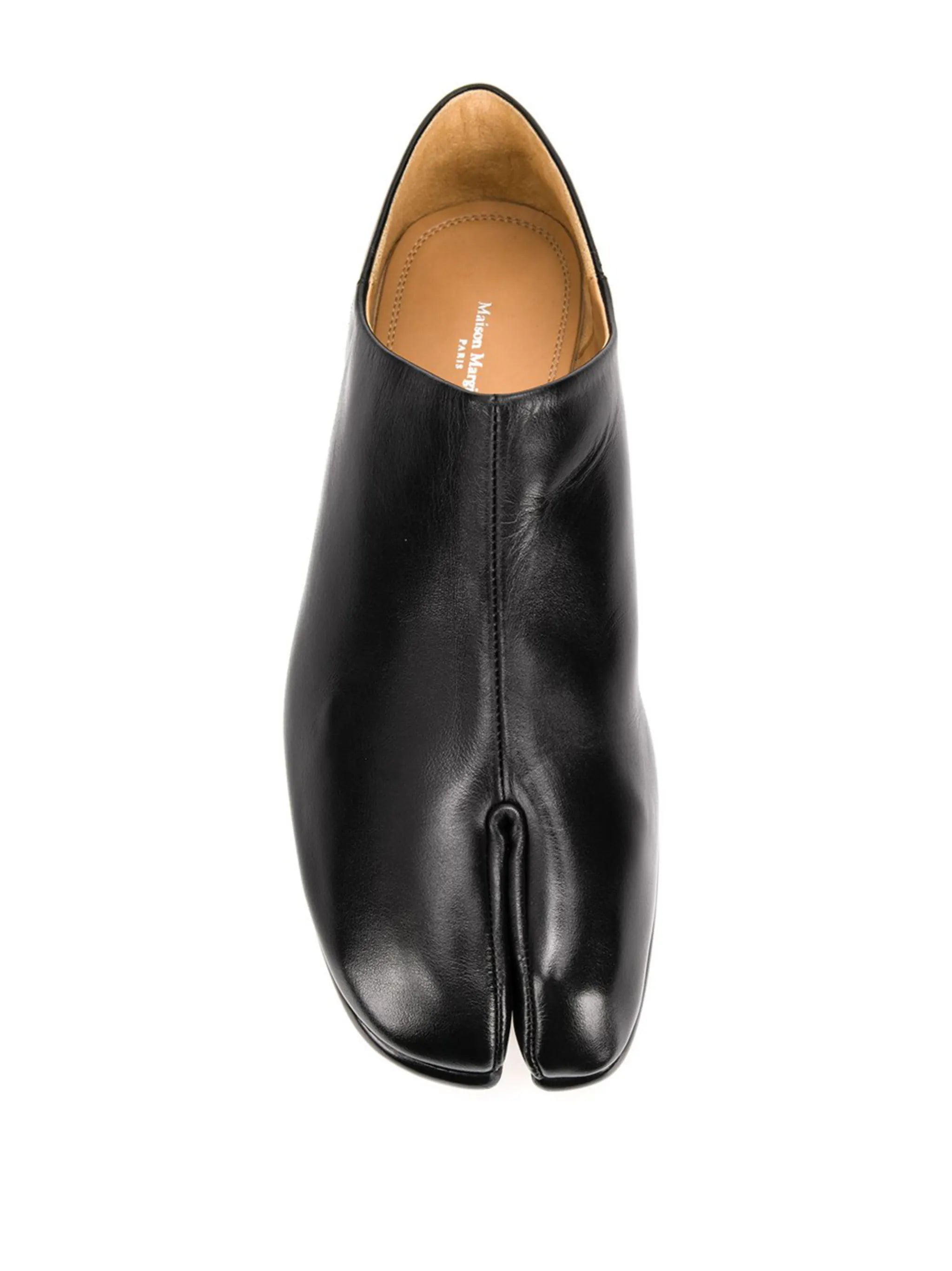Tabi leather slip-on shoes