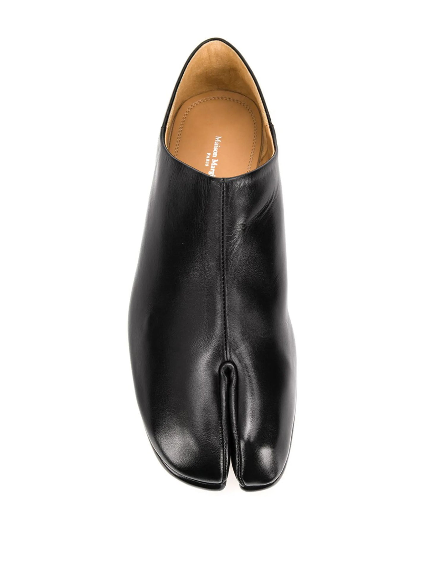 Tabi leather slip-on shoes