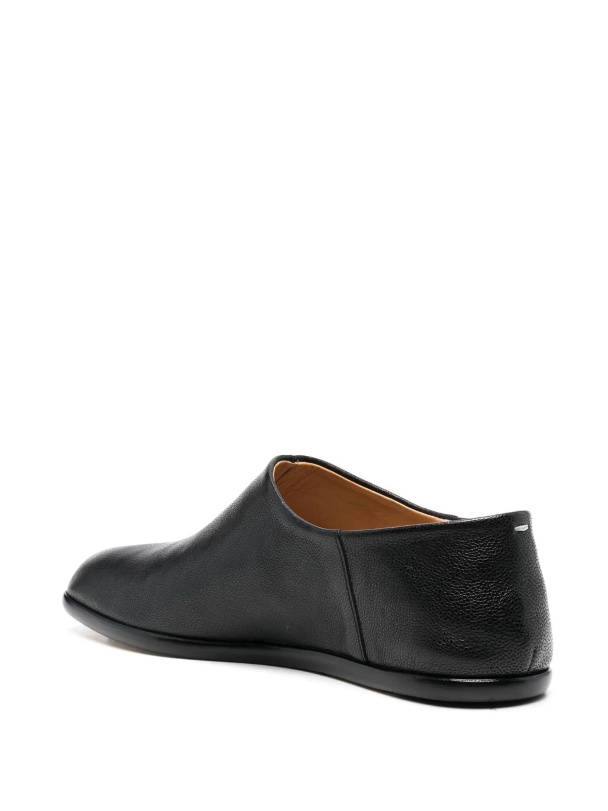 Tabi leather slip-on shoes
