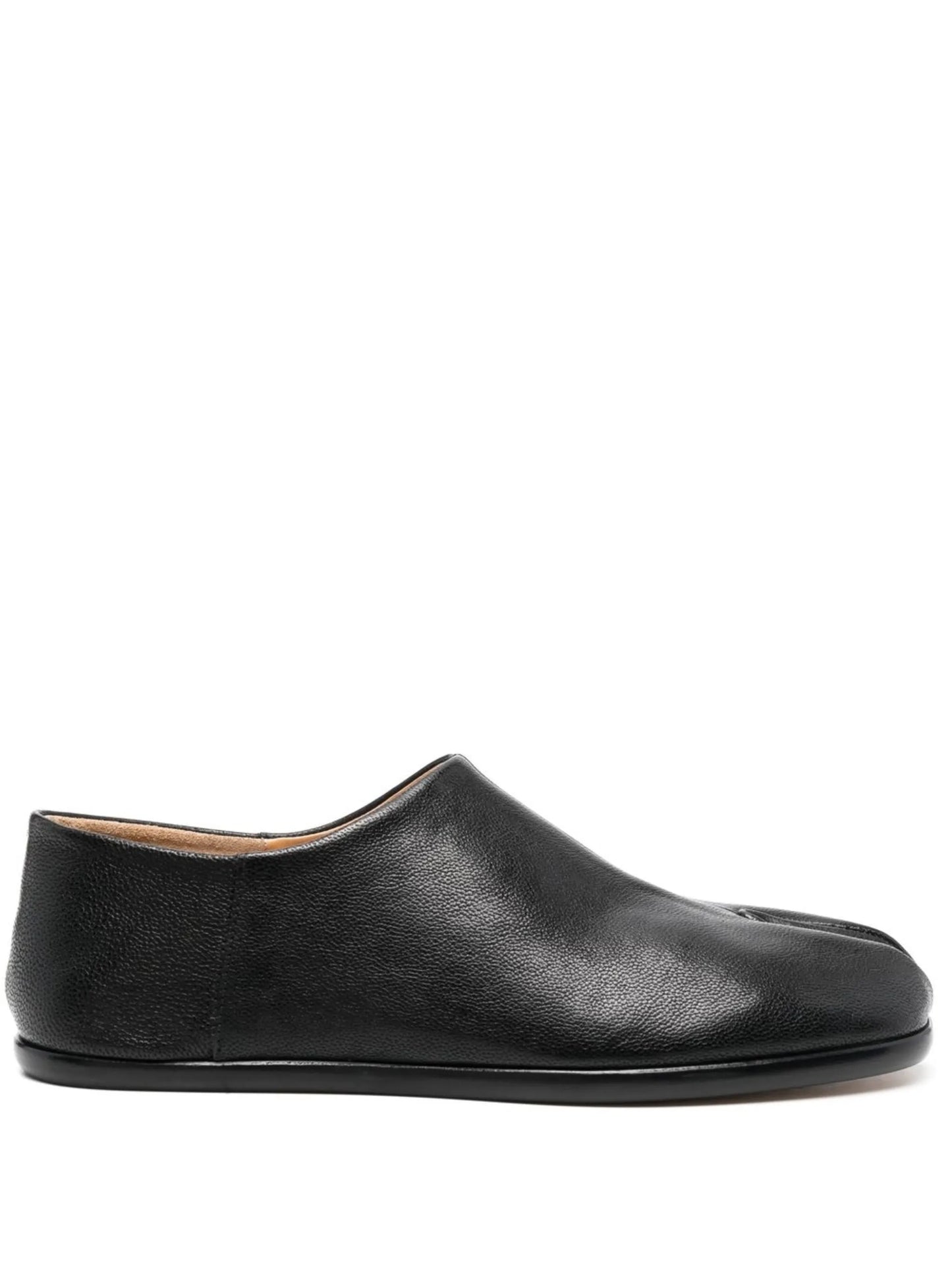 Tabi leather slip-on shoes