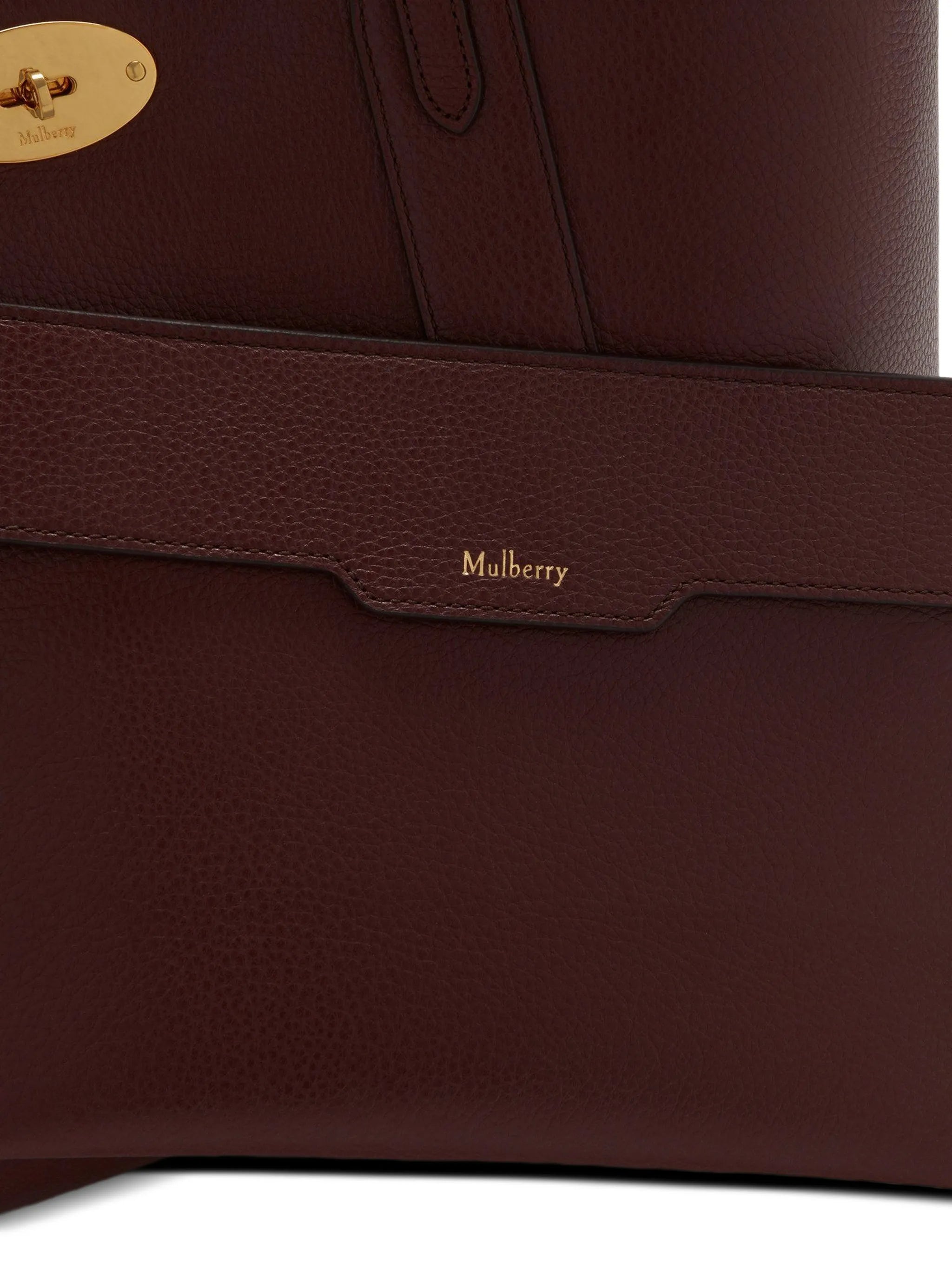 Bayswater grained tote bag