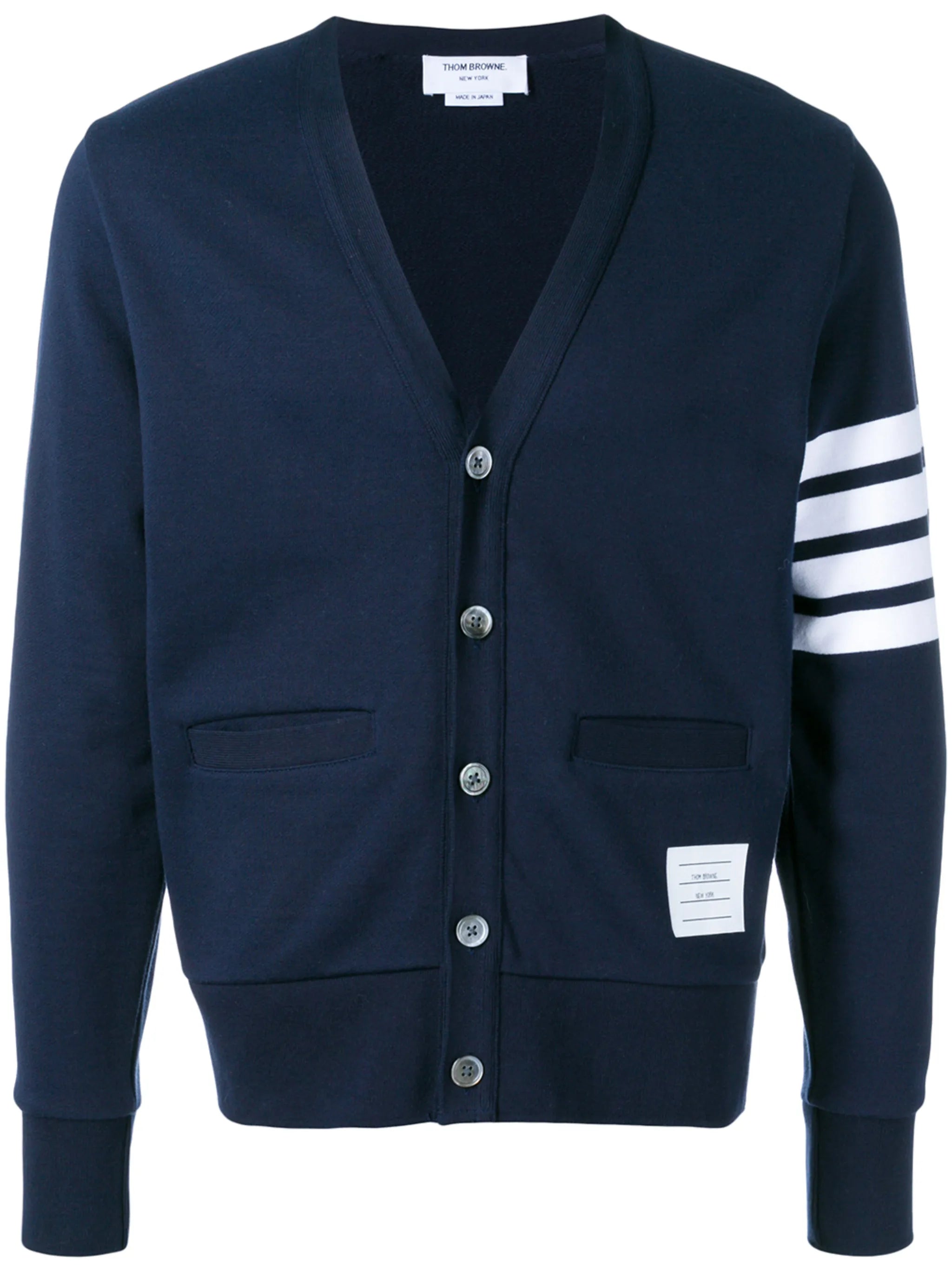 4-bar Loopback Cardigan