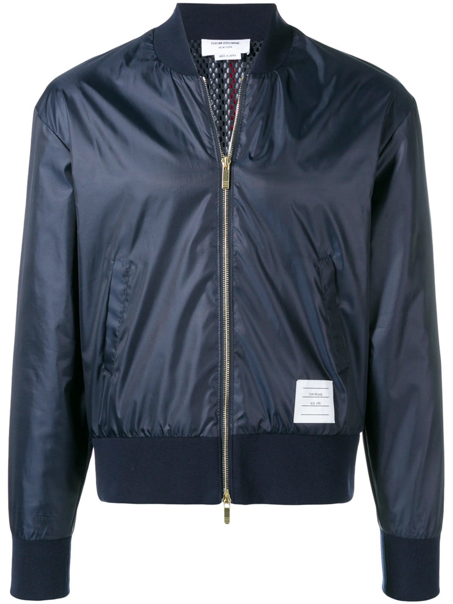 Center-back Stripe Ripstop Bomber