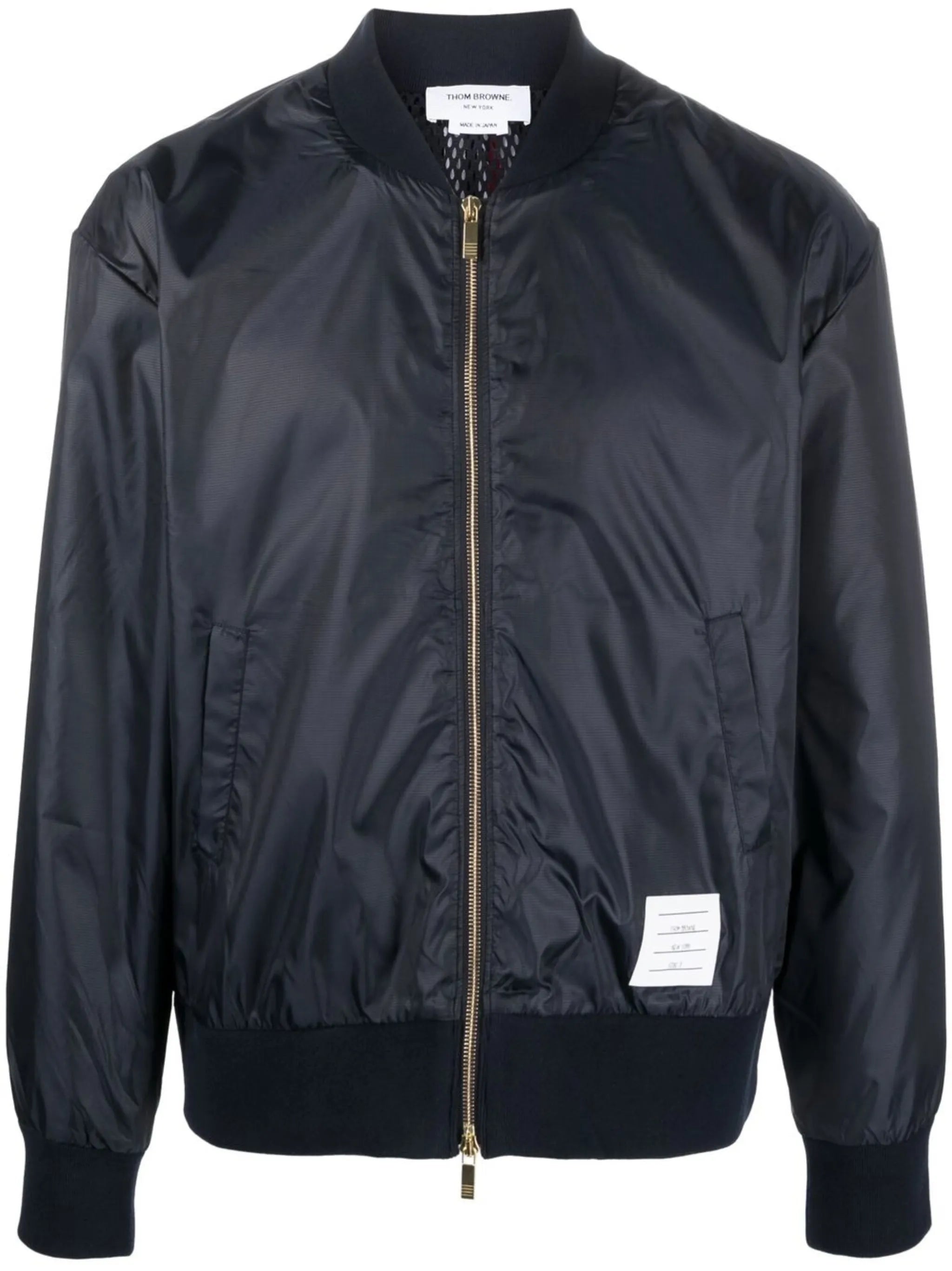 Center-back Stripe Ripstop Bomber