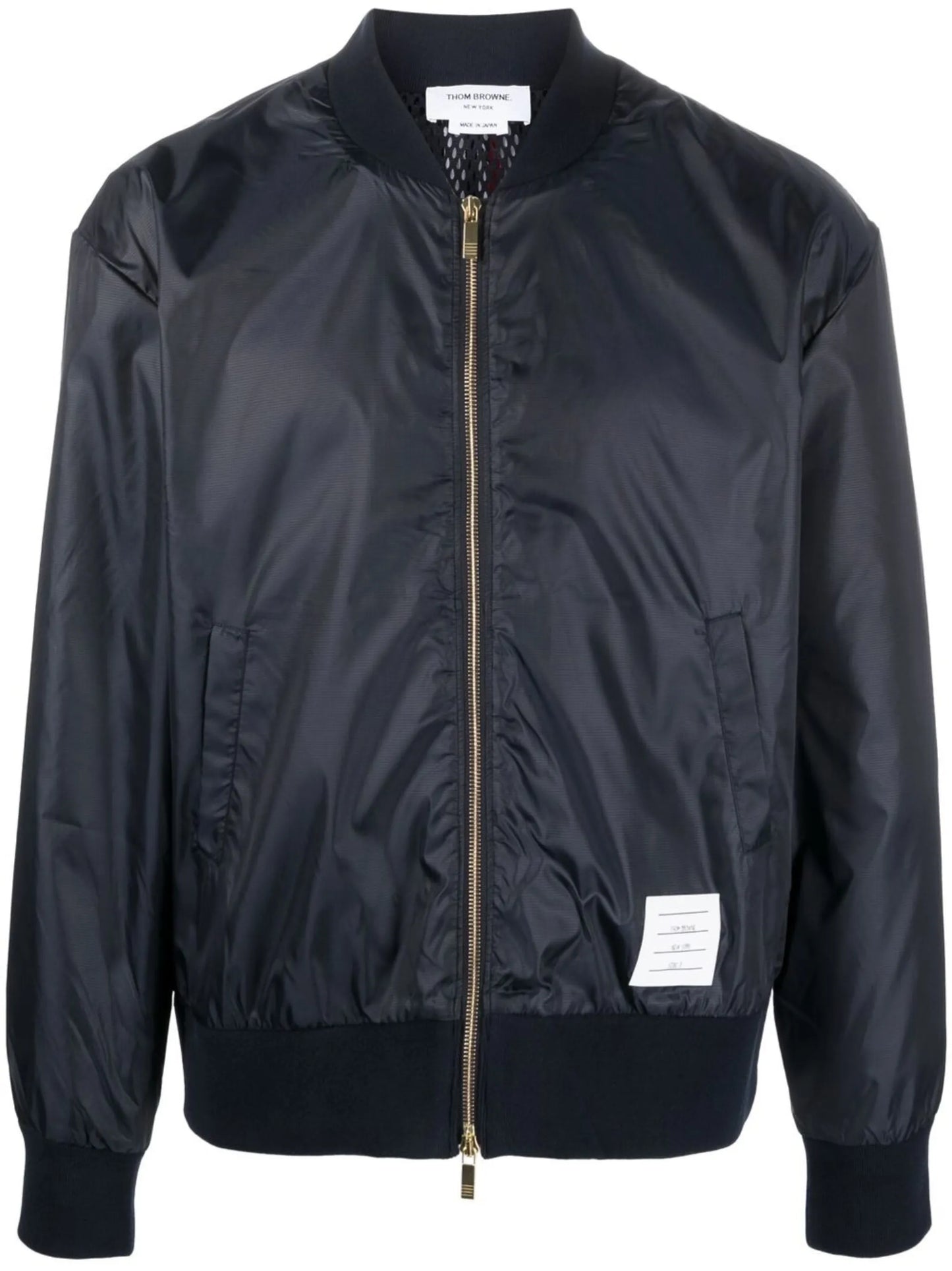 Center-back Stripe Ripstop Bomber