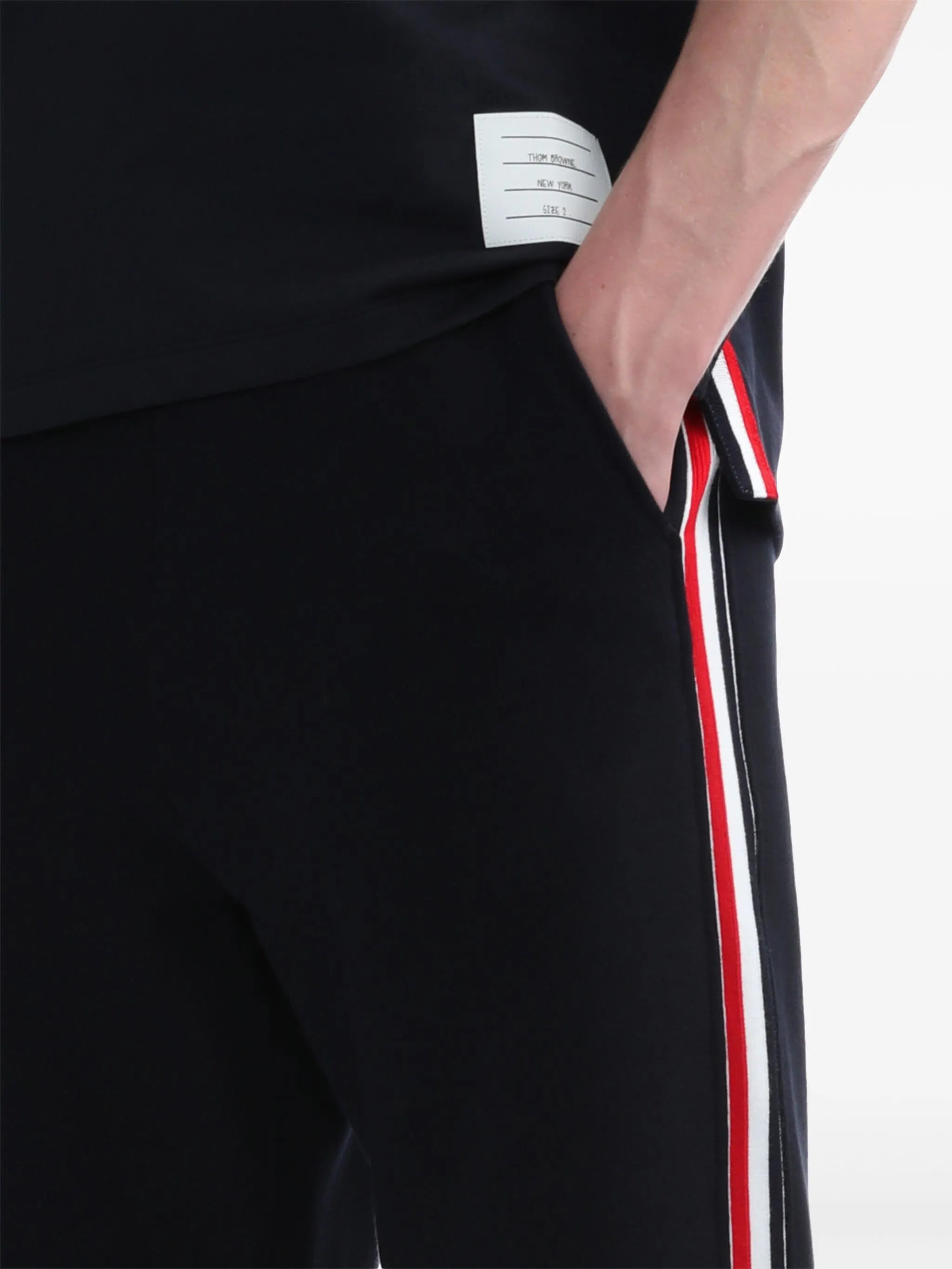 classic loopback stripe sweatpants