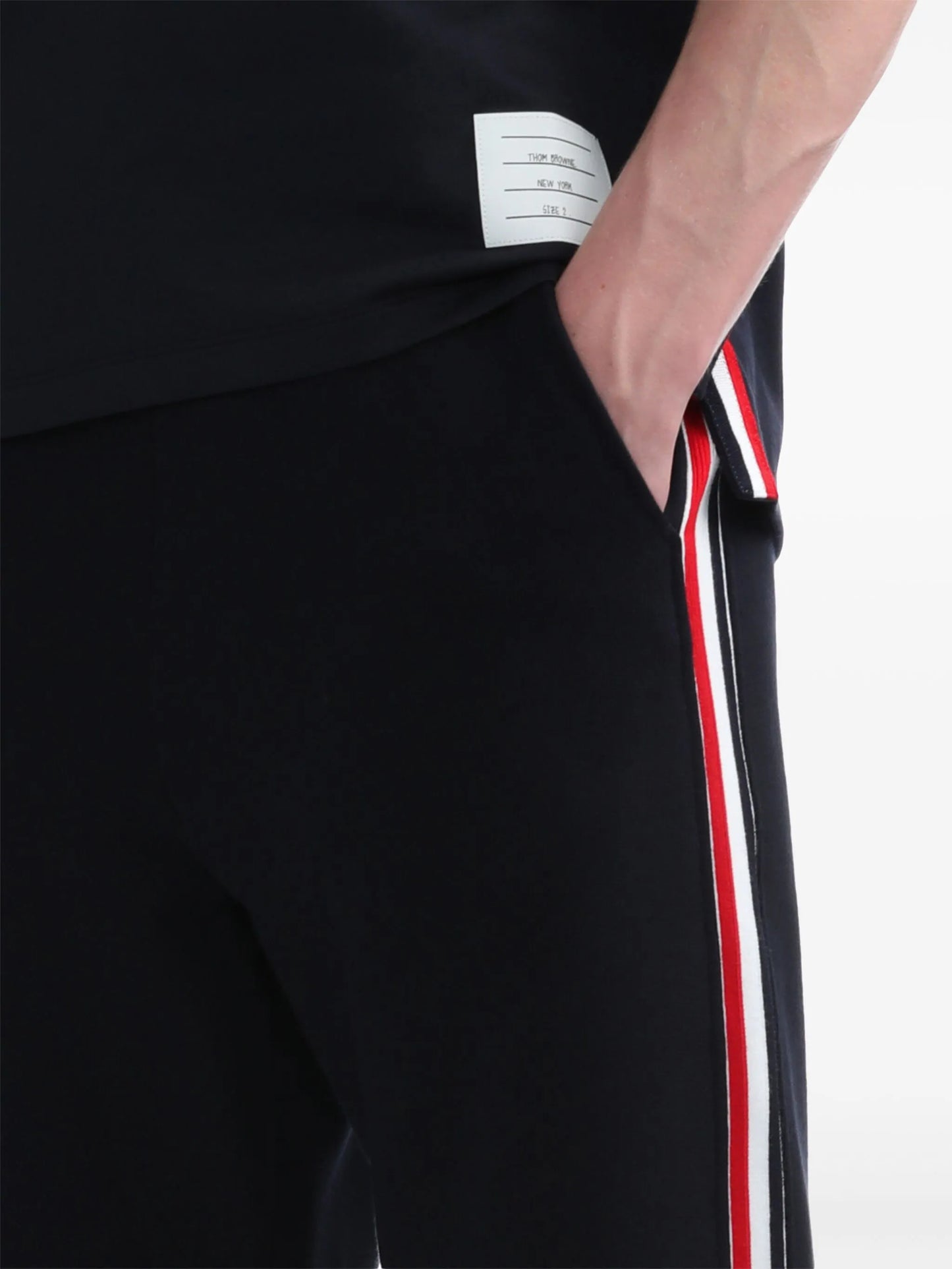 classic loopback stripe sweatpants