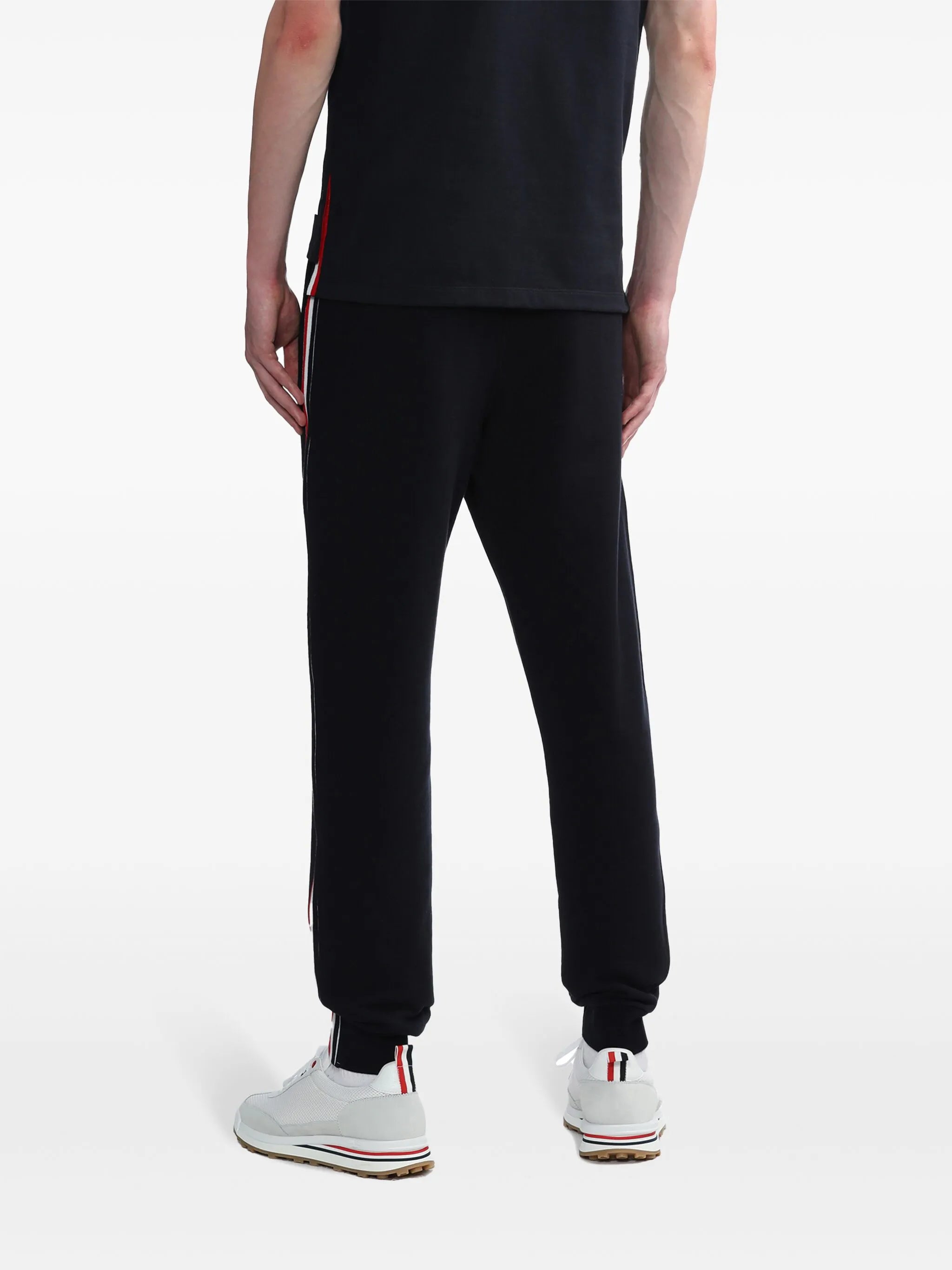 classic loopback stripe sweatpants