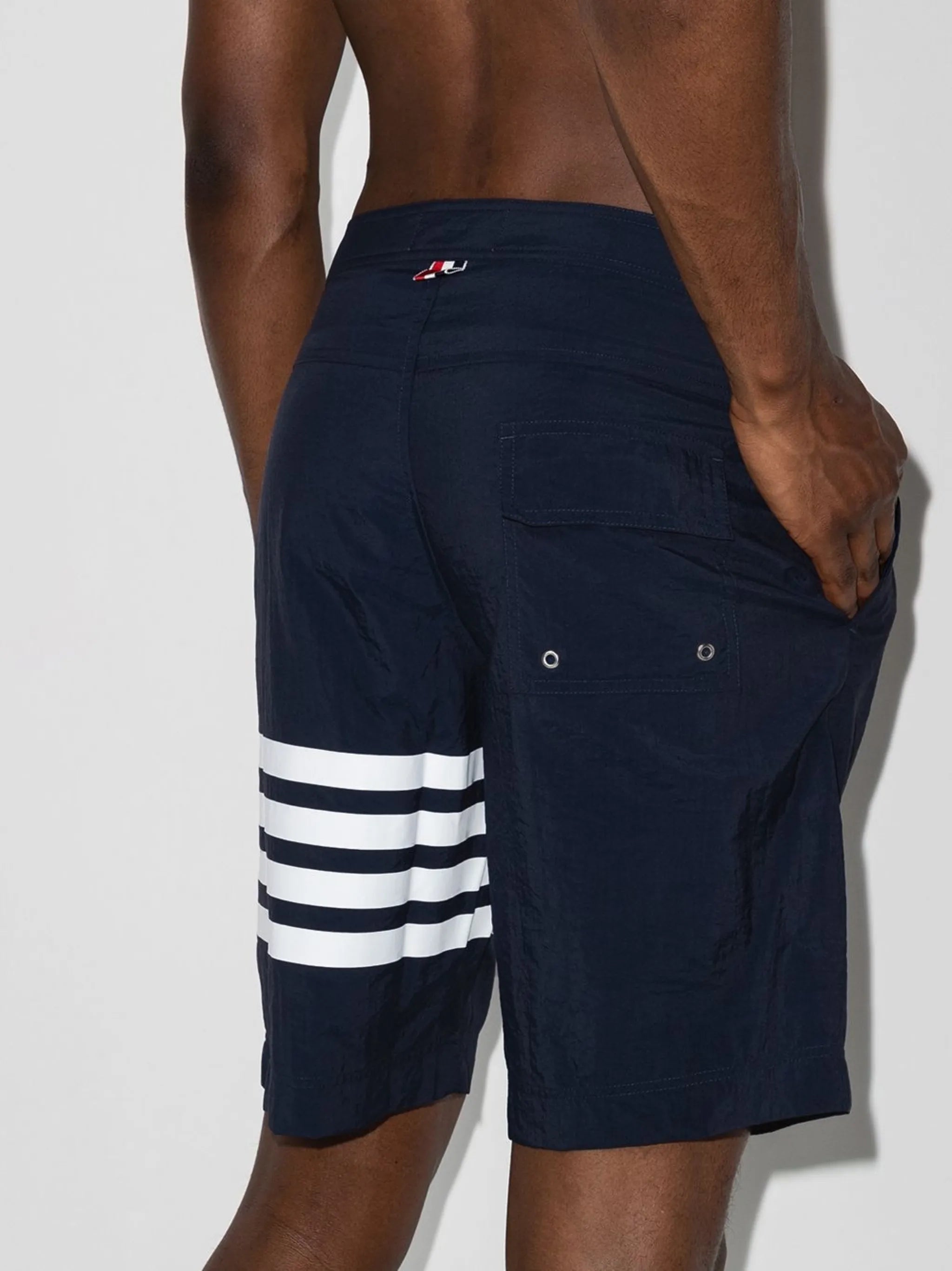 4-Bar swim shorts