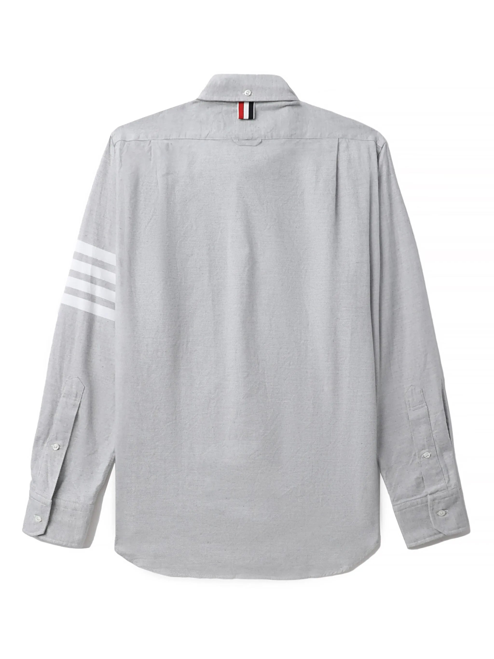 long-sleeve chambray shirt
