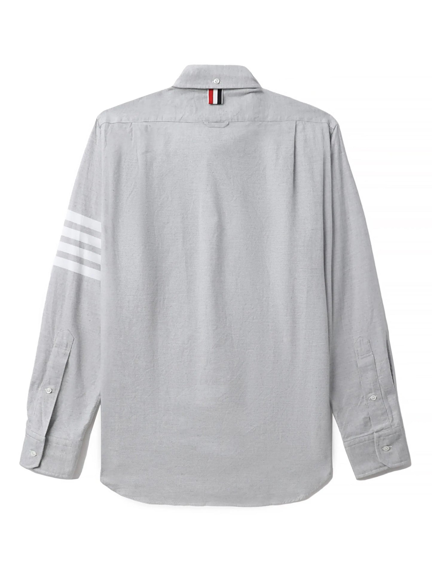 long-sleeve chambray shirt