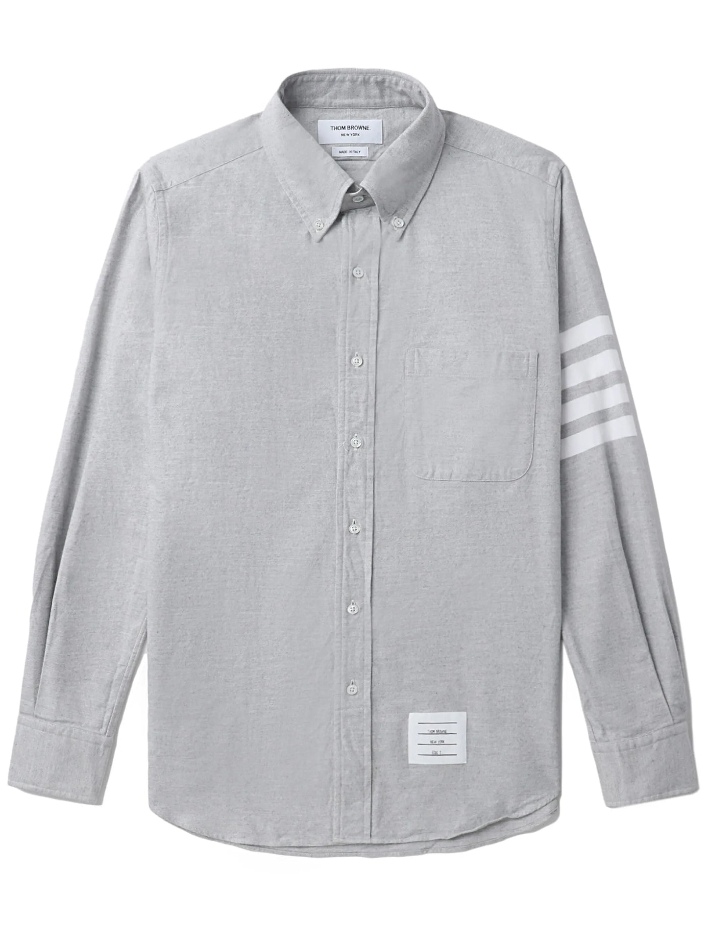 long-sleeve chambray shirt