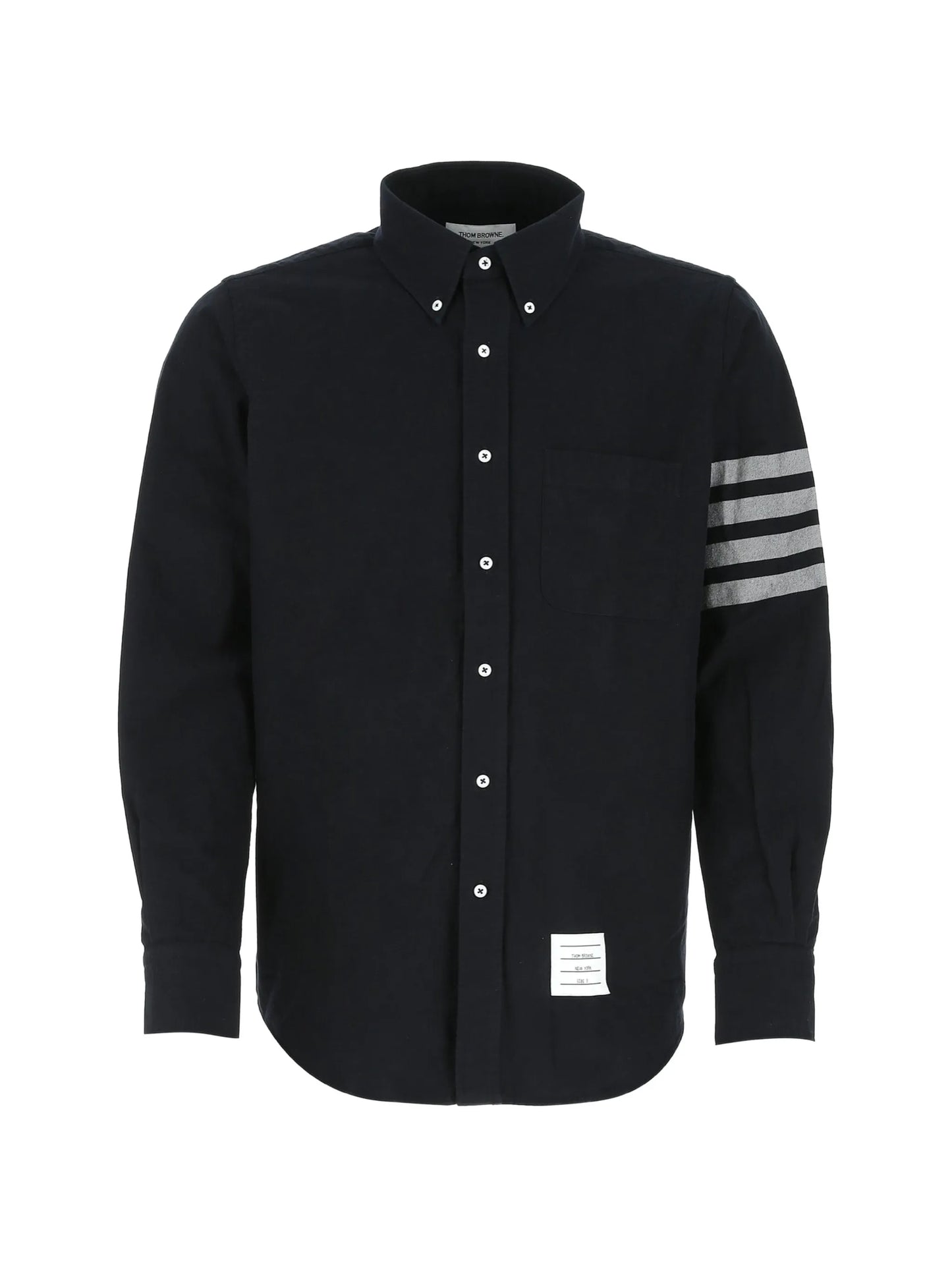 flannel 4-bar long-sleeve shirt