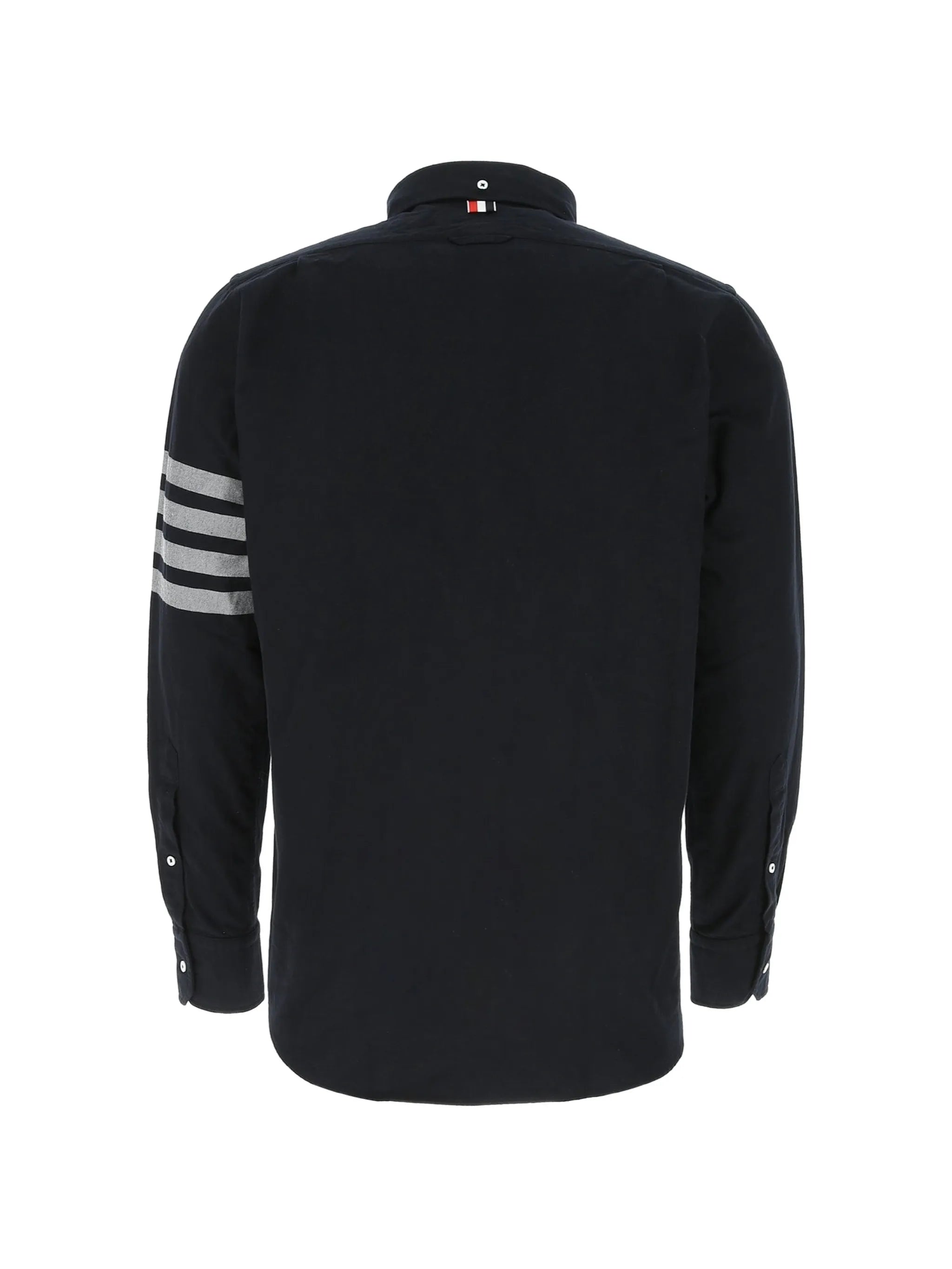 flannel 4-bar long-sleeve shirt
