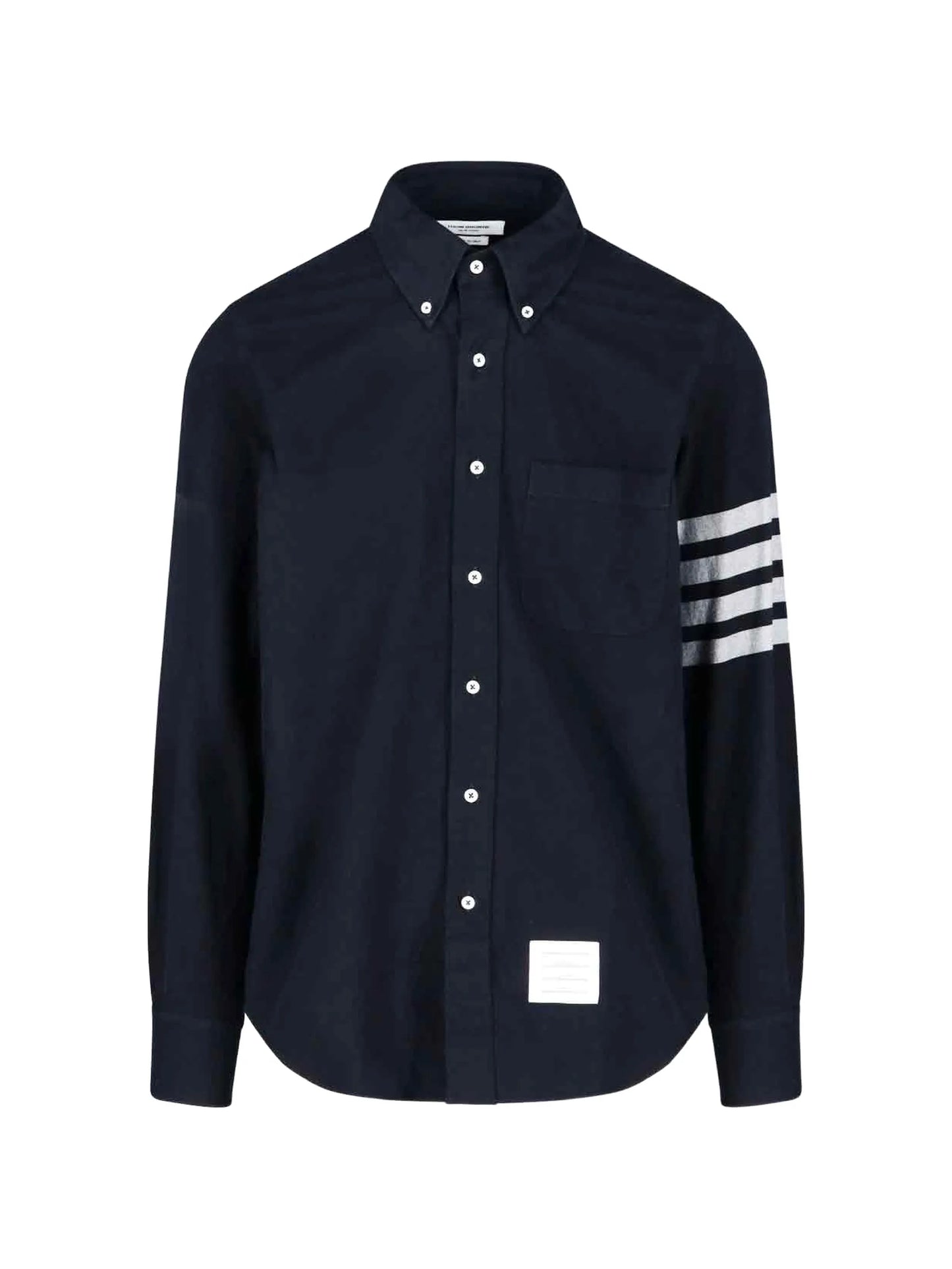 flannel 4-bar long-sleeve shirt