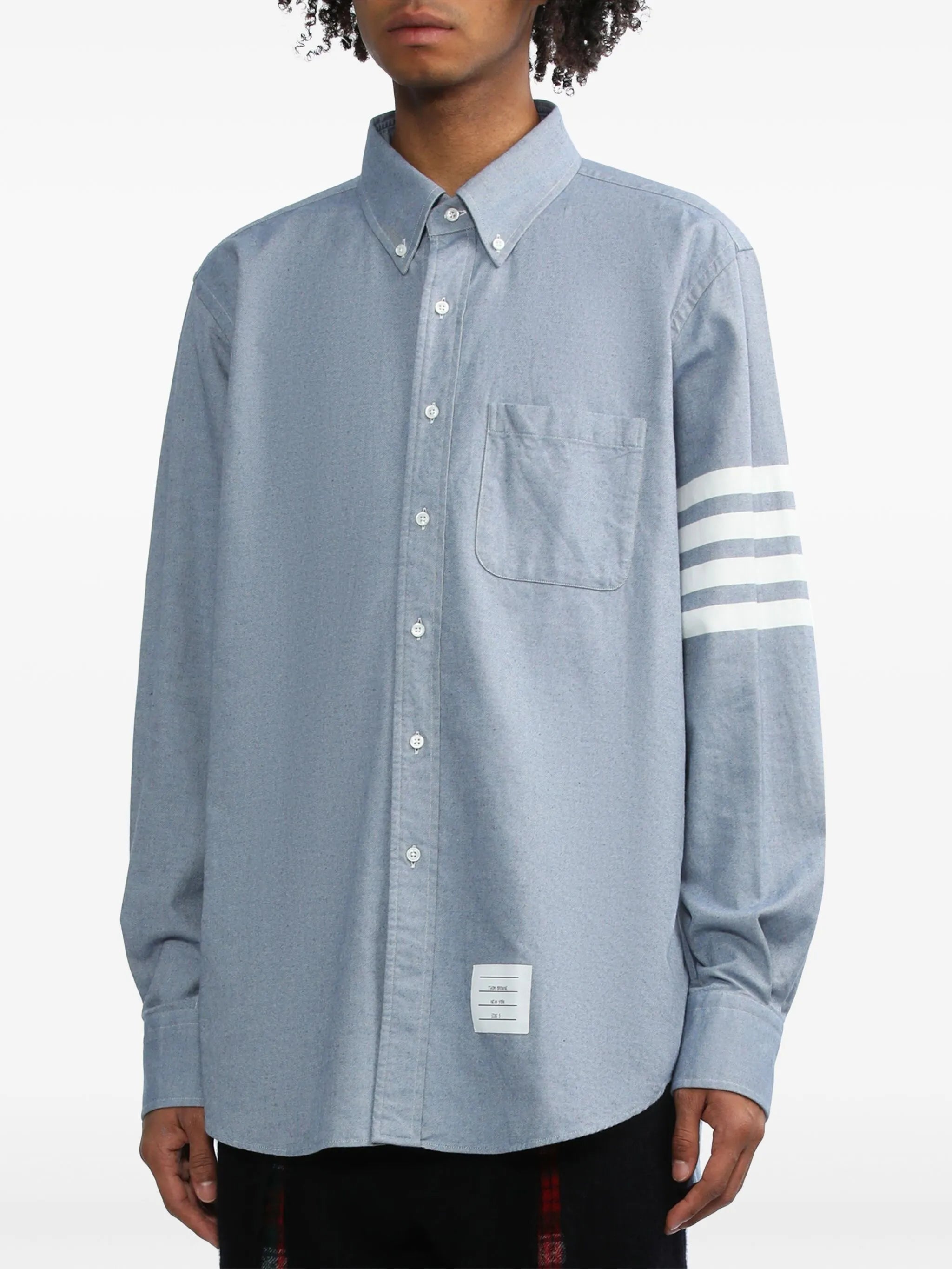 4-Bar button-down shirt