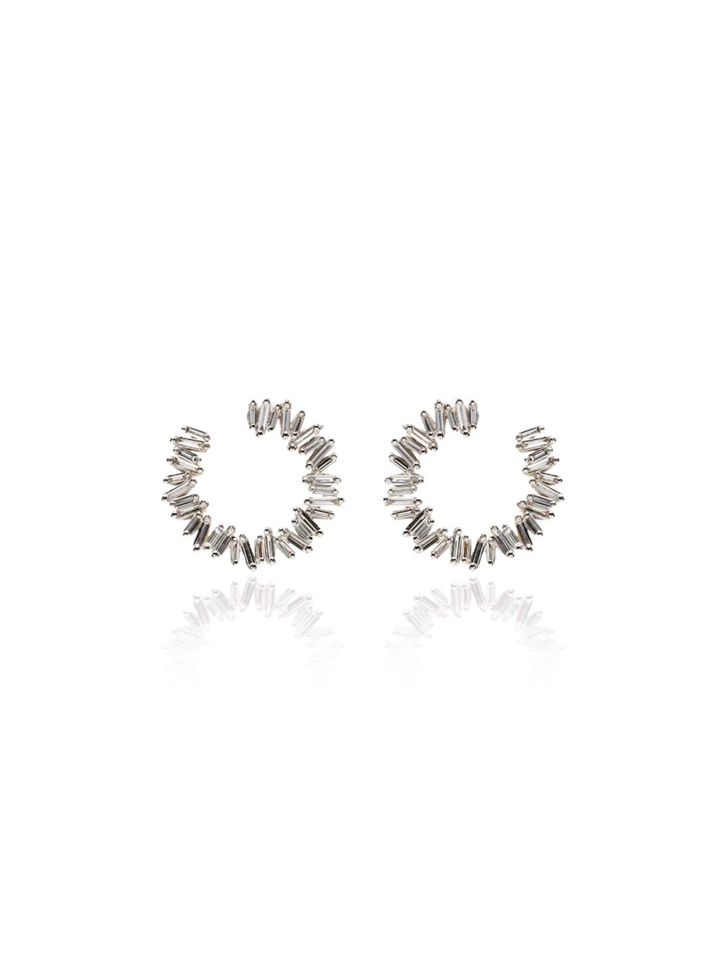mini spiral earrings