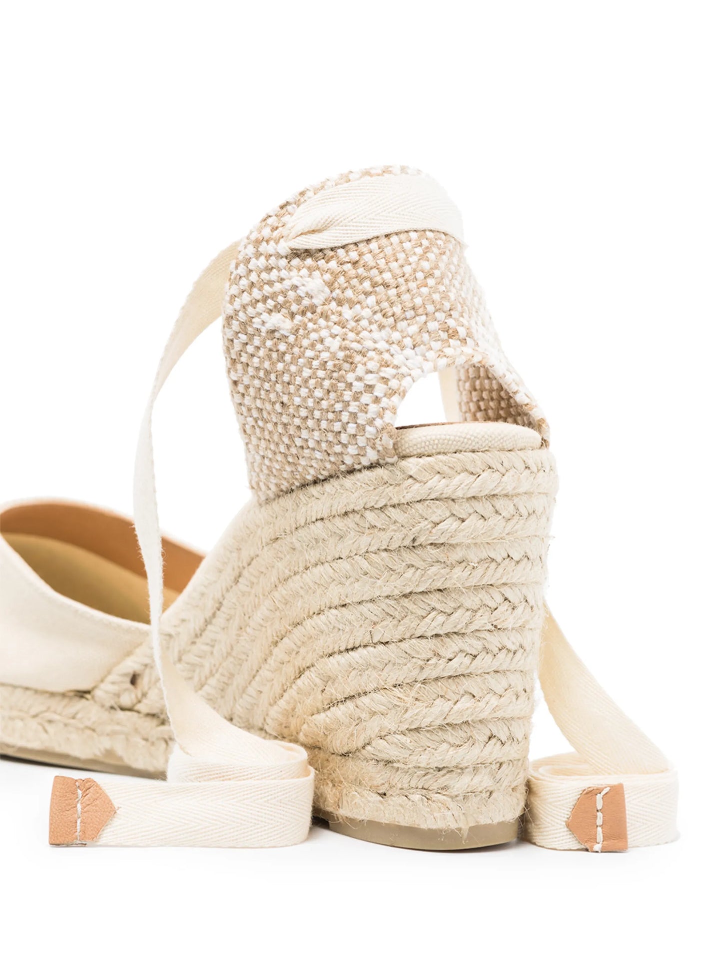 Carina 80 canvas wedge heels