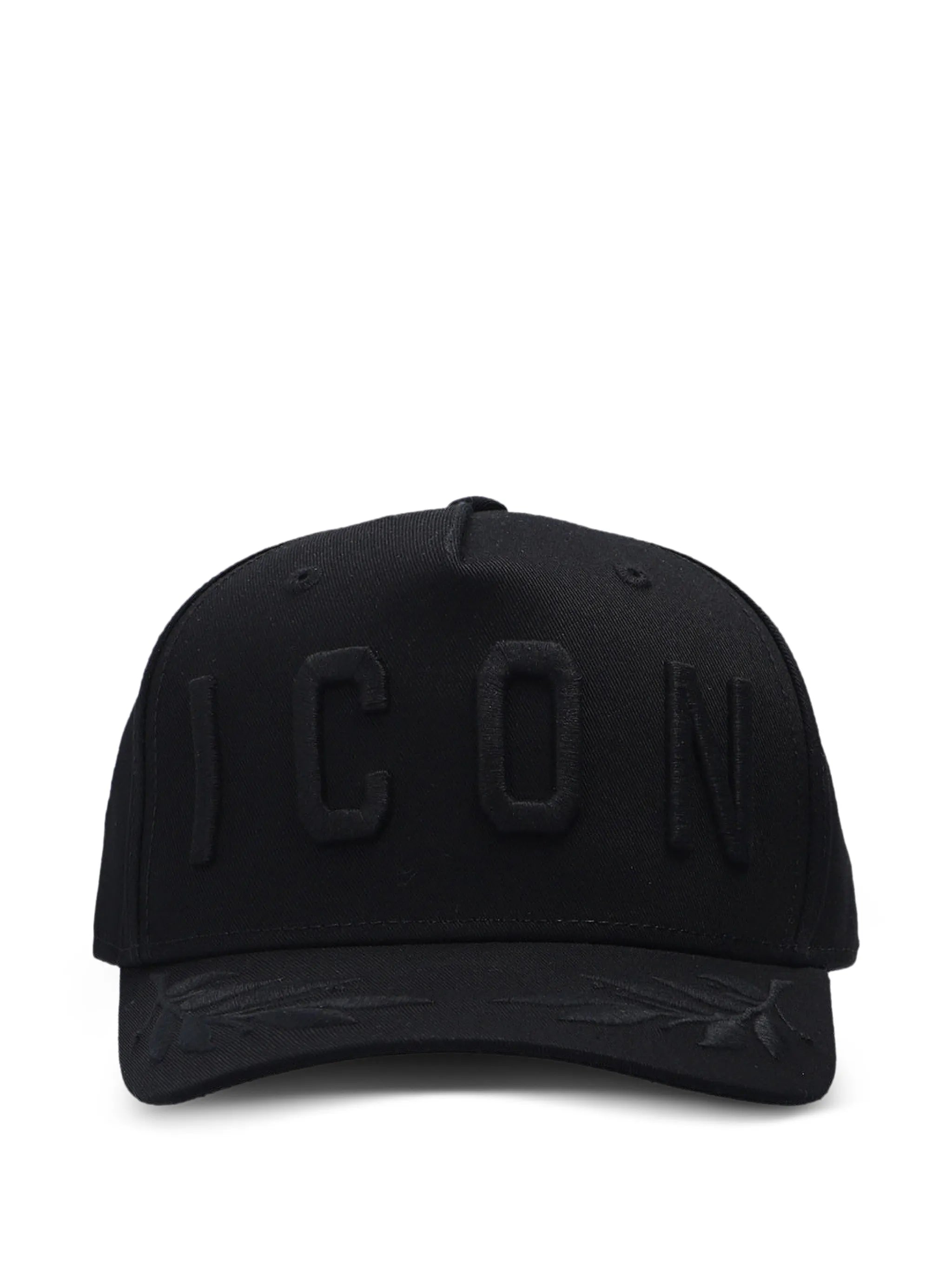 Icon embroidered baseball cap