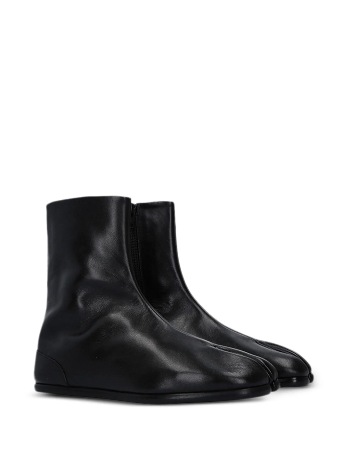 Tabi leather ankle boots
