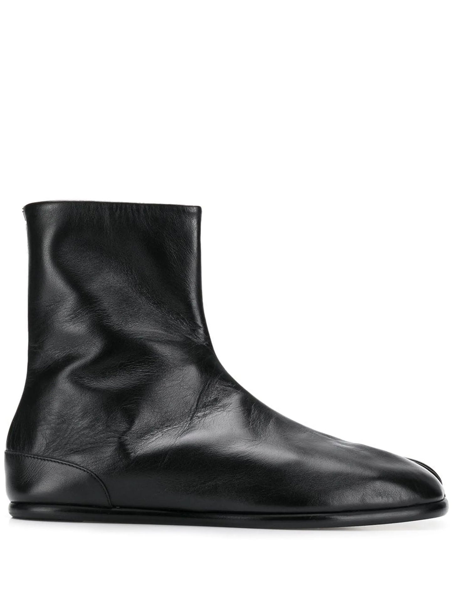 Tabi leather ankle boots