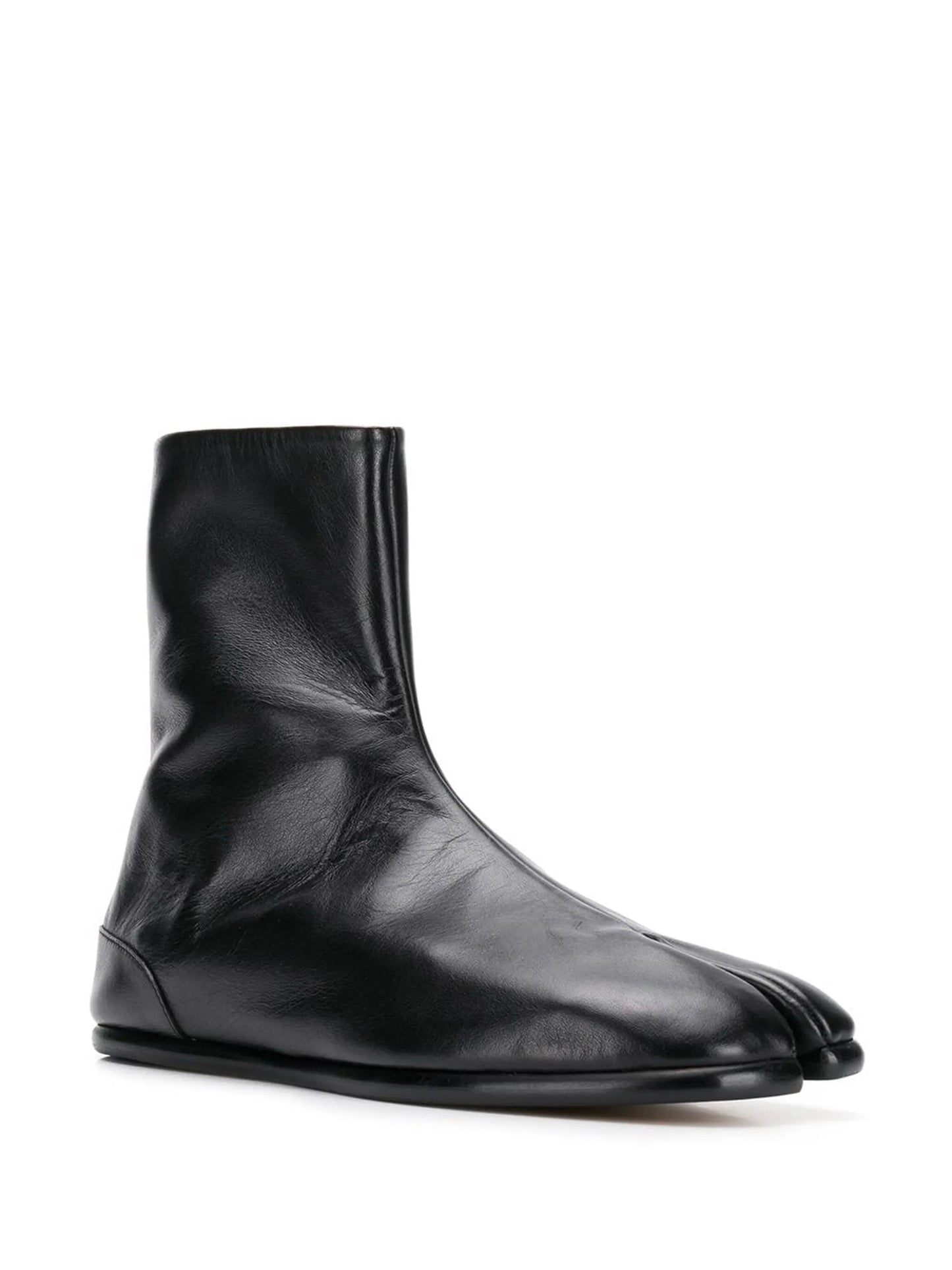 Tabi leather ankle boots
