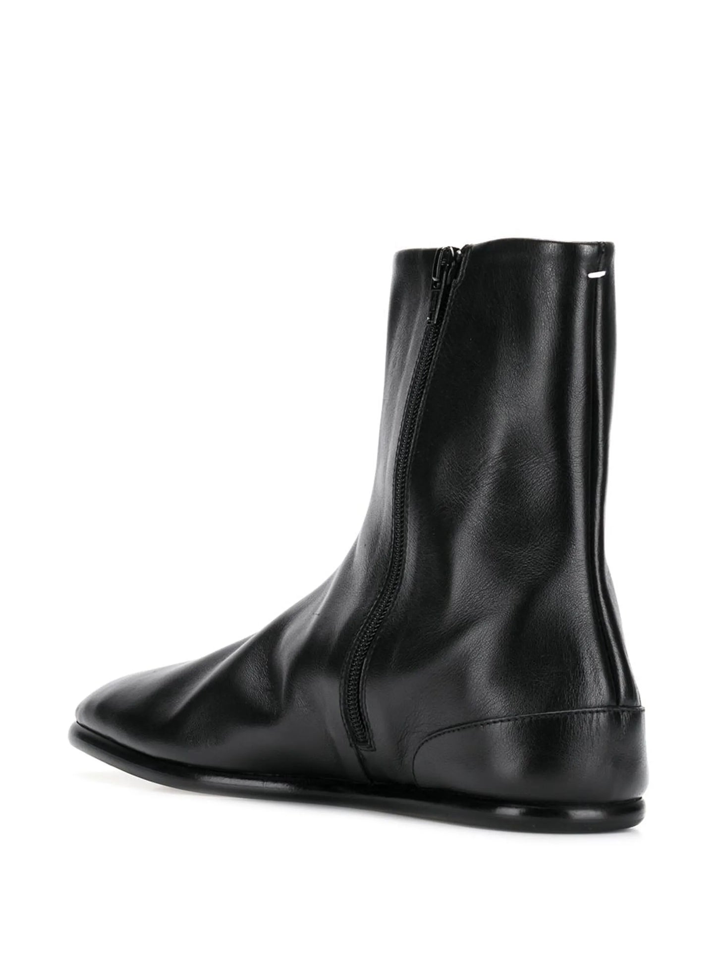 Tabi leather ankle boots