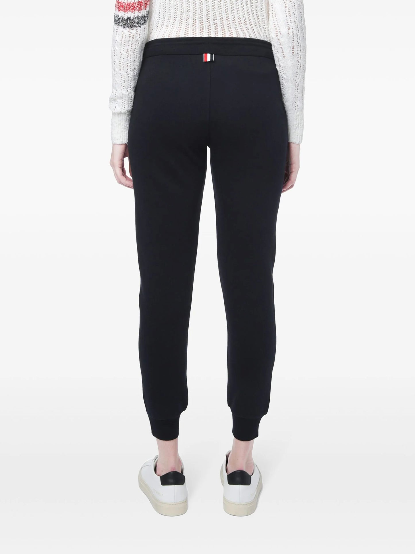 loopback stripe track pants