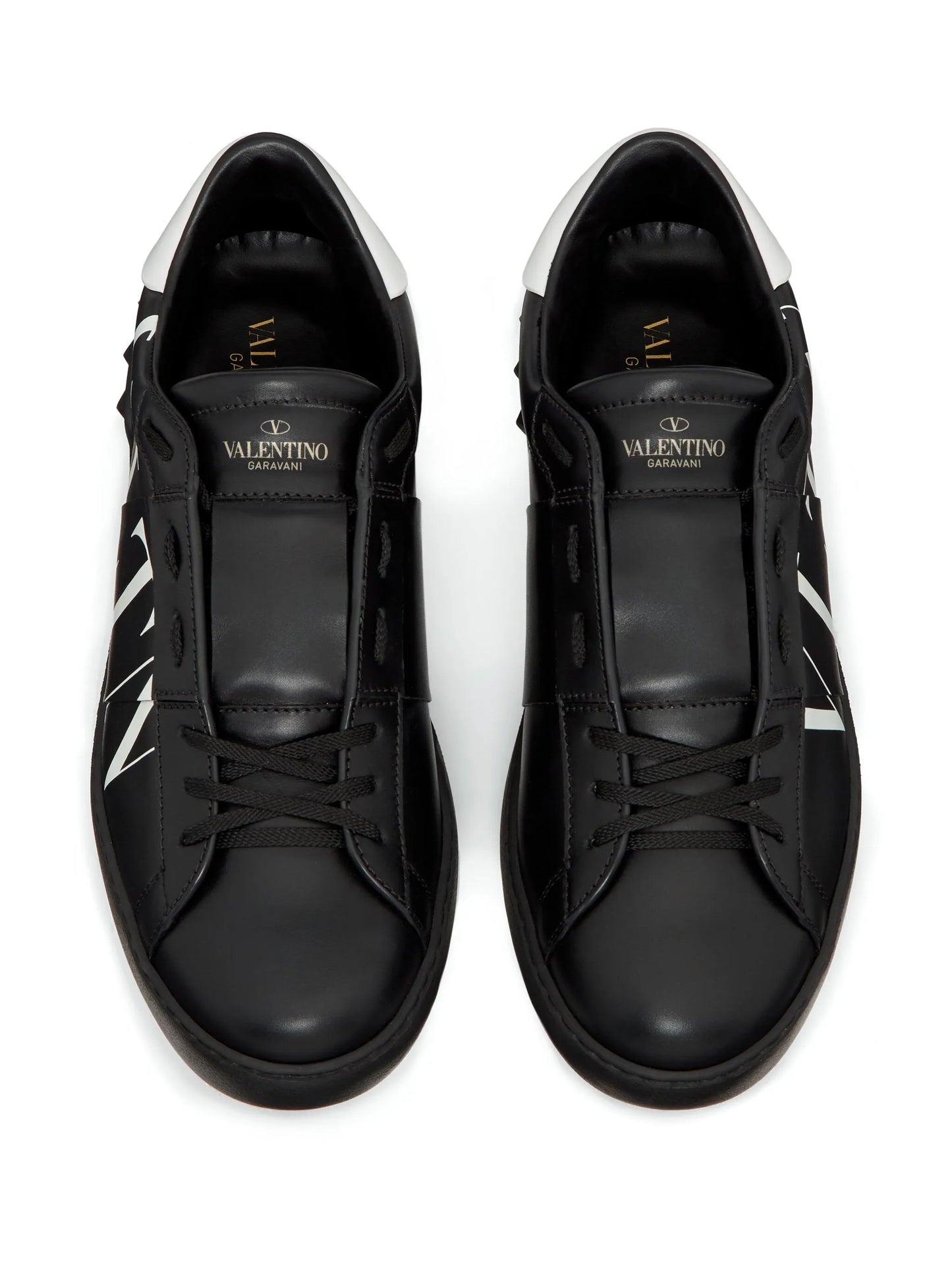 Open VLTN-print sneakers