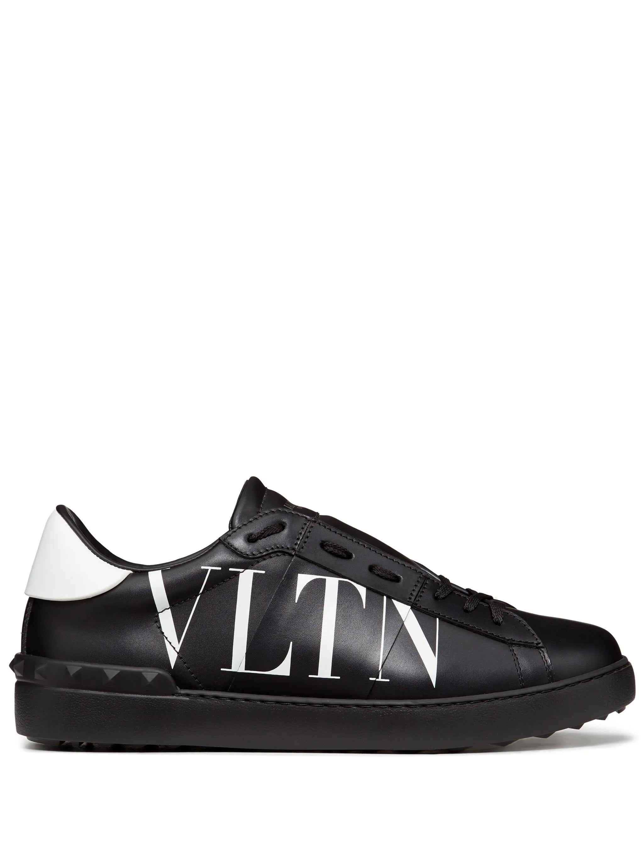 Open VLTN-print sneakers