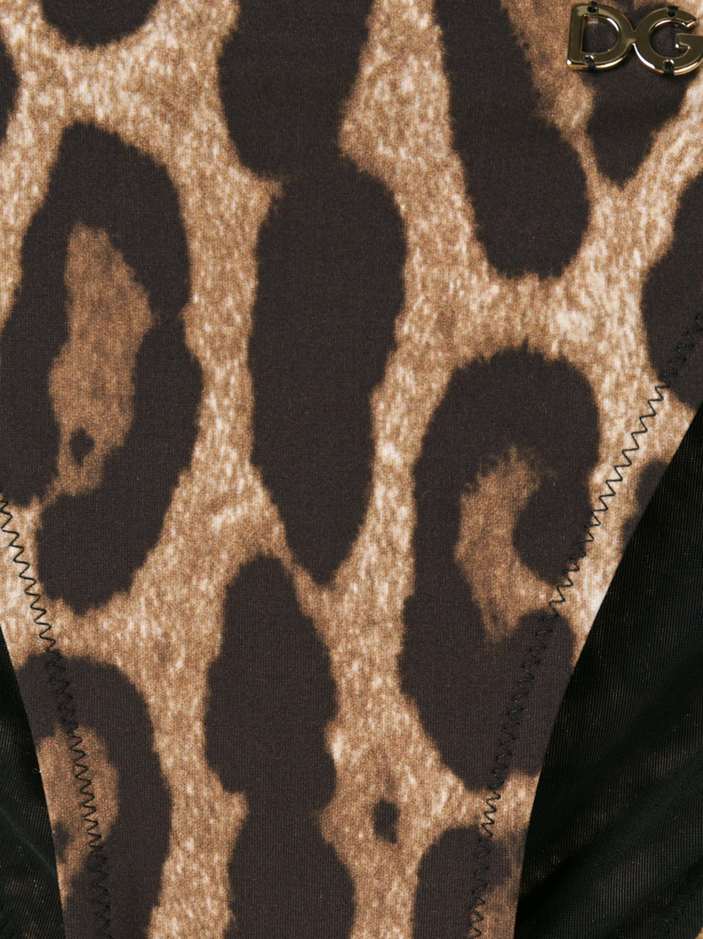 leopard-print bikini bottoms