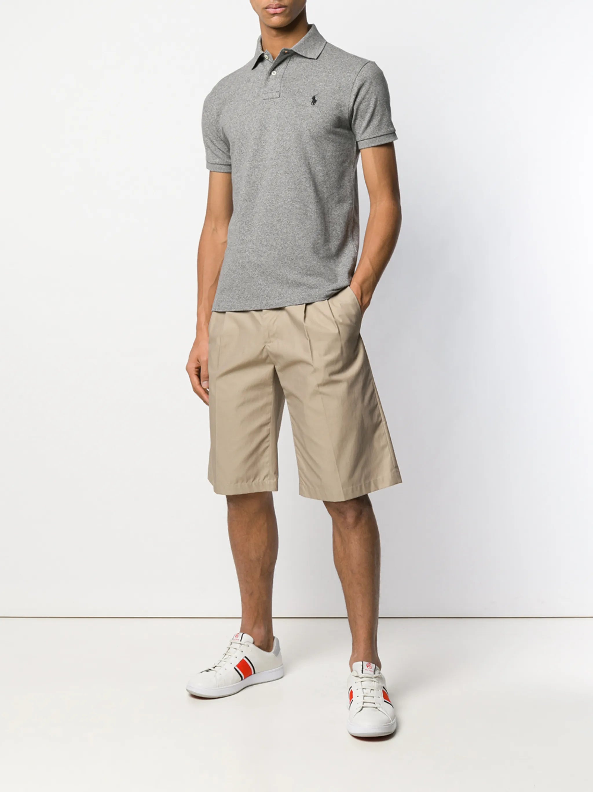 logo polo shirt
